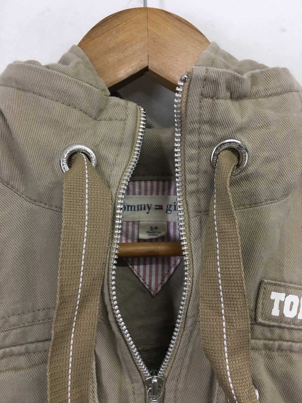 Tommy Hilfiger zipper short sleeve hoodie Size US S / EU 44-46 / 1 - 4 Thumbnail