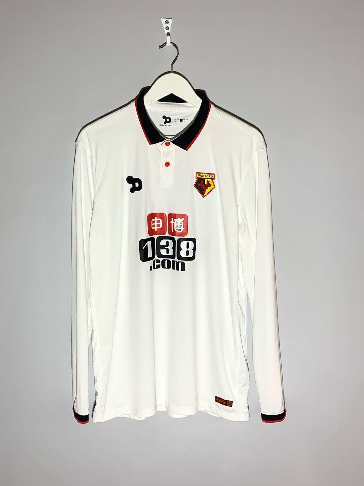 Other Watford Dryworld 2016/17 Football Long Sleeve Soccer Jersey Size US L / EU 52-54 / 3 - 1 Thumbnail