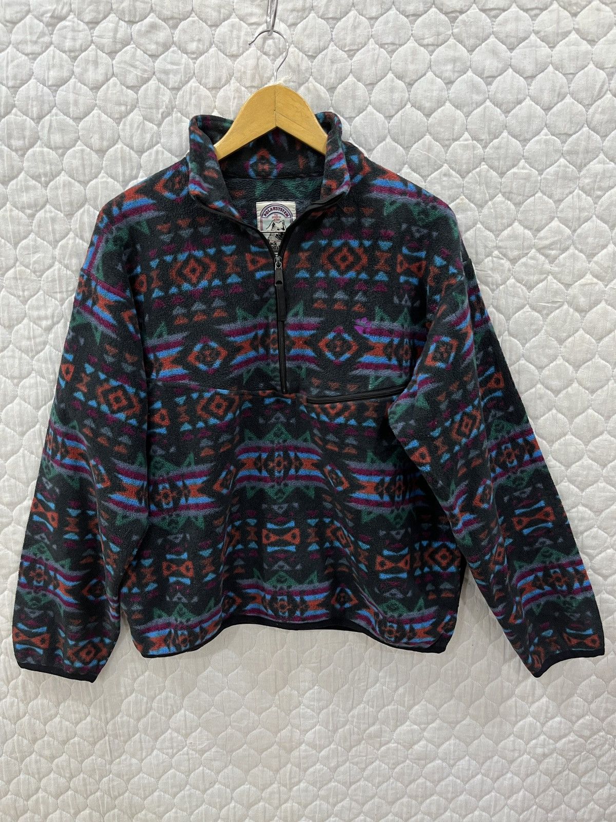Jack Wolfskin × Vintage (Oooo). VINTAGE JACK WOLFSKIN POLARSYSTEM PULLOVER JACKET Size US M / EU 48-50 / 2 - 1 Thumbnail
