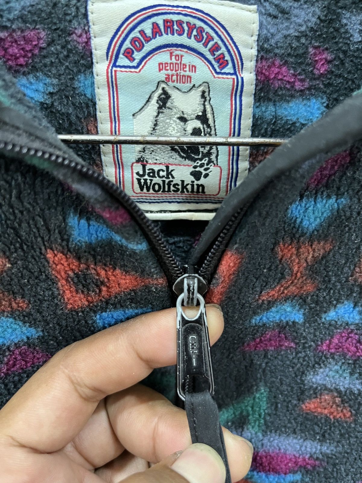 Jack Wolfskin × Vintage (Oooo). VINTAGE JACK WOLFSKIN POLARSYSTEM PULLOVER JACKET Size US M / EU 48-50 / 2 - 6 Thumbnail