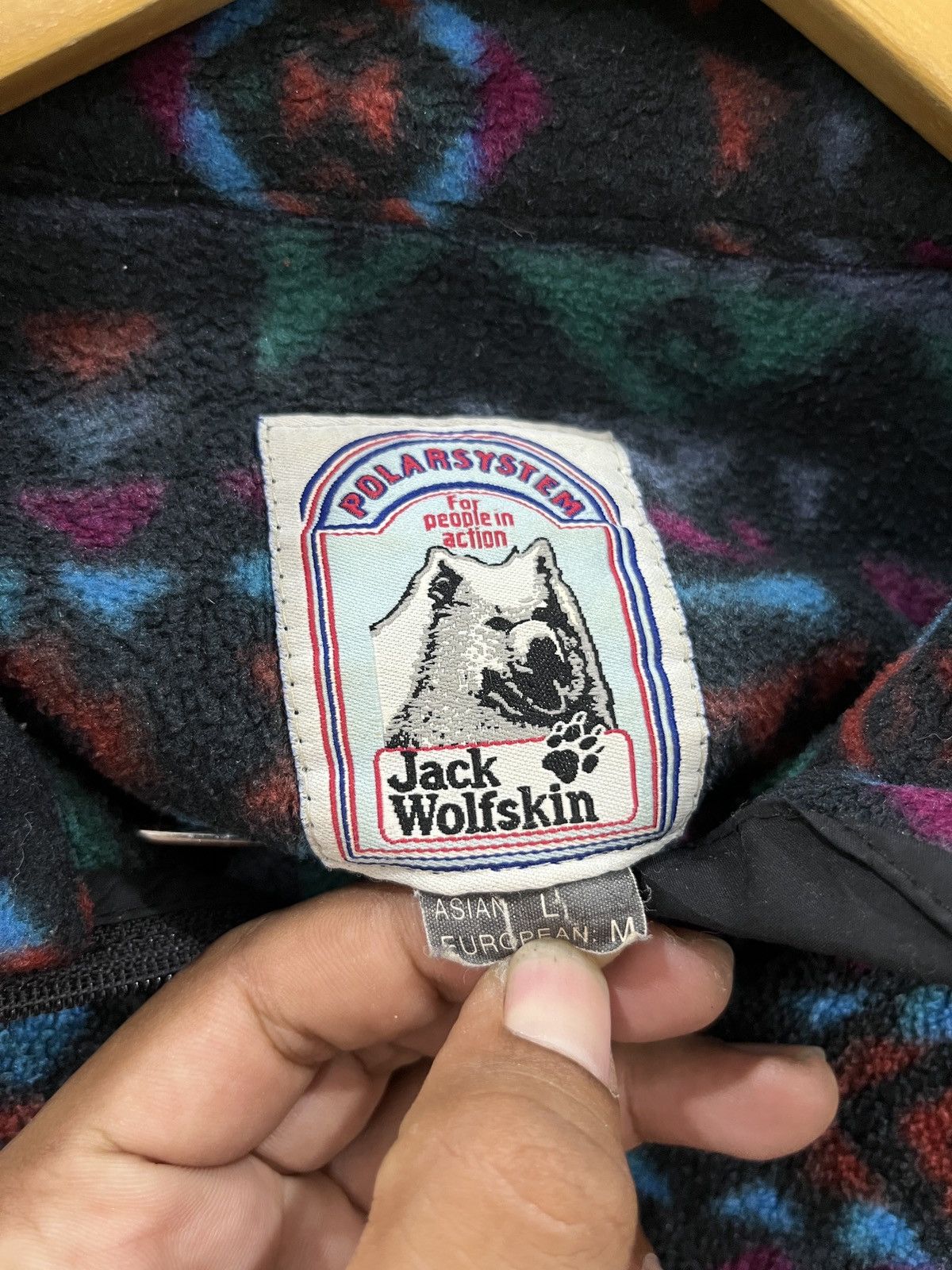 Jack Wolfskin × Vintage (Oooo). VINTAGE JACK WOLFSKIN POLARSYSTEM PULLOVER JACKET Size US M / EU 48-50 / 2 - 8 Thumbnail