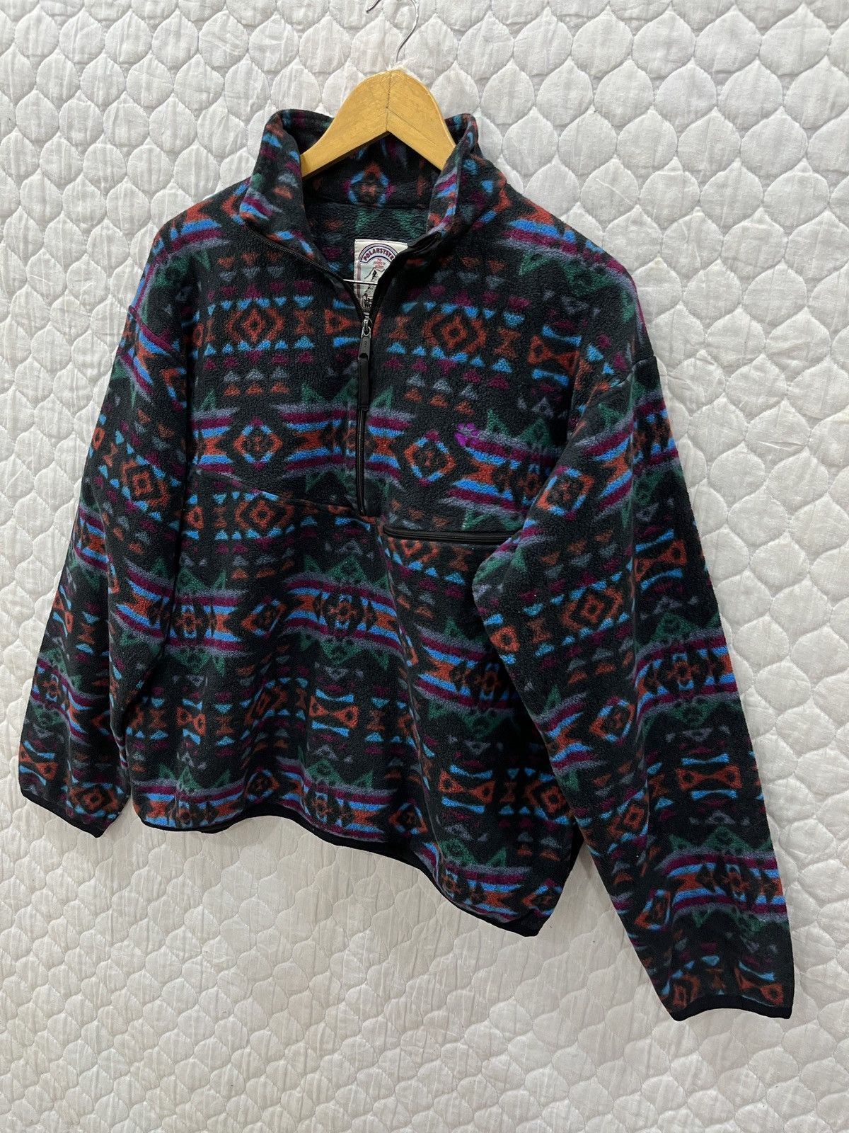 Jack Wolfskin × Vintage (Oooo). VINTAGE JACK WOLFSKIN POLARSYSTEM PULLOVER JACKET Size US M / EU 48-50 / 2 - 2 Thumbnail