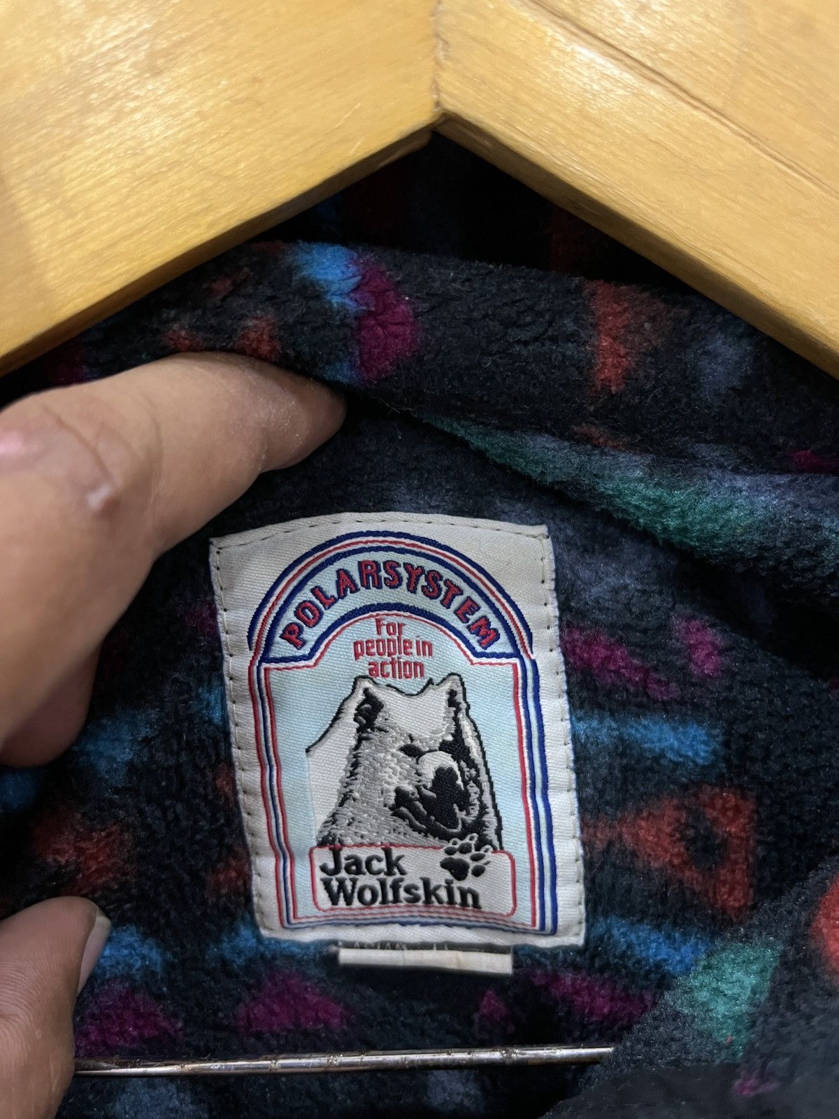 Jack Wolfskin × Vintage (Oooo). VINTAGE JACK WOLFSKIN POLARSYSTEM PULLOVER JACKET Size US M / EU 48-50 / 2 - 7 Thumbnail