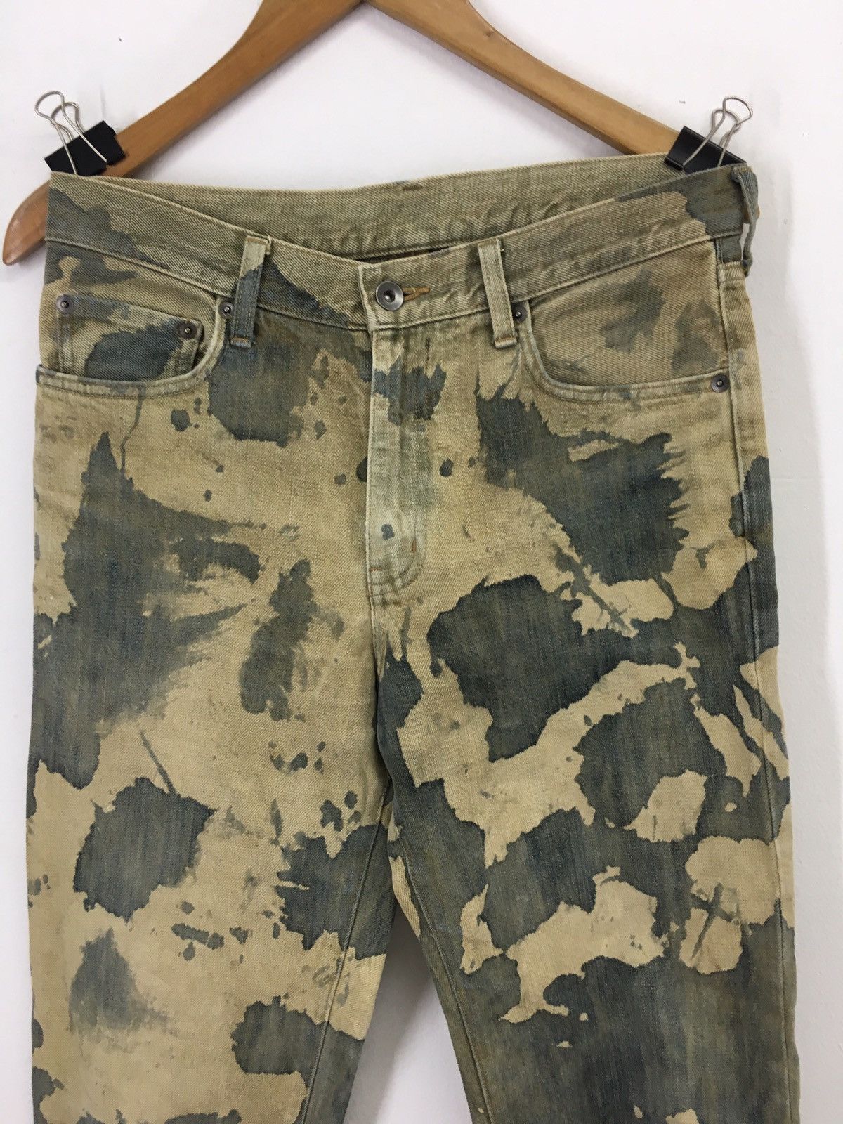 Japanese Brand bleach jeans Size US 32 / EU 48 - 2 Thumbnail