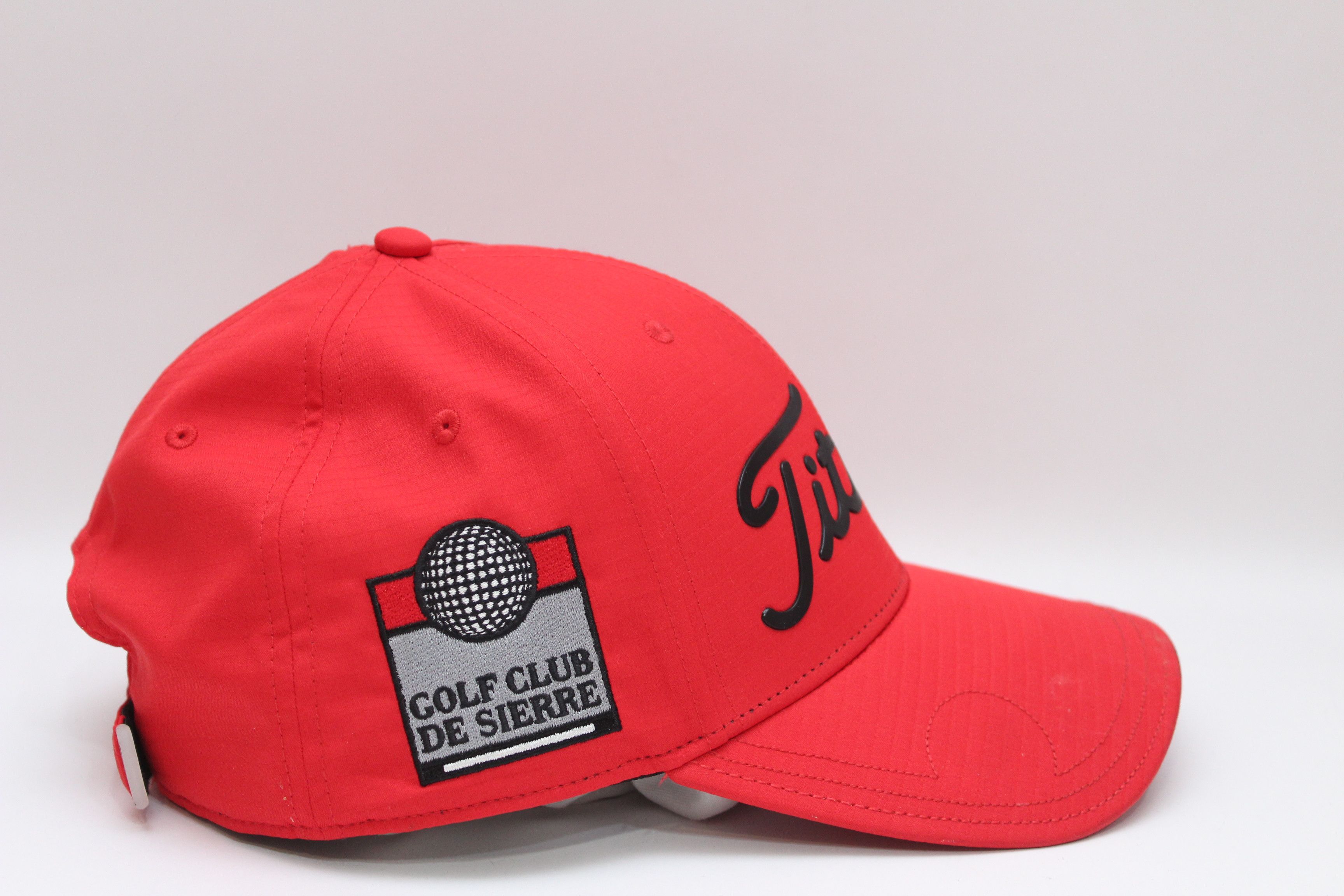 image of Titleist Golf Cap Hat Mens One Size Authentic Hype in Red