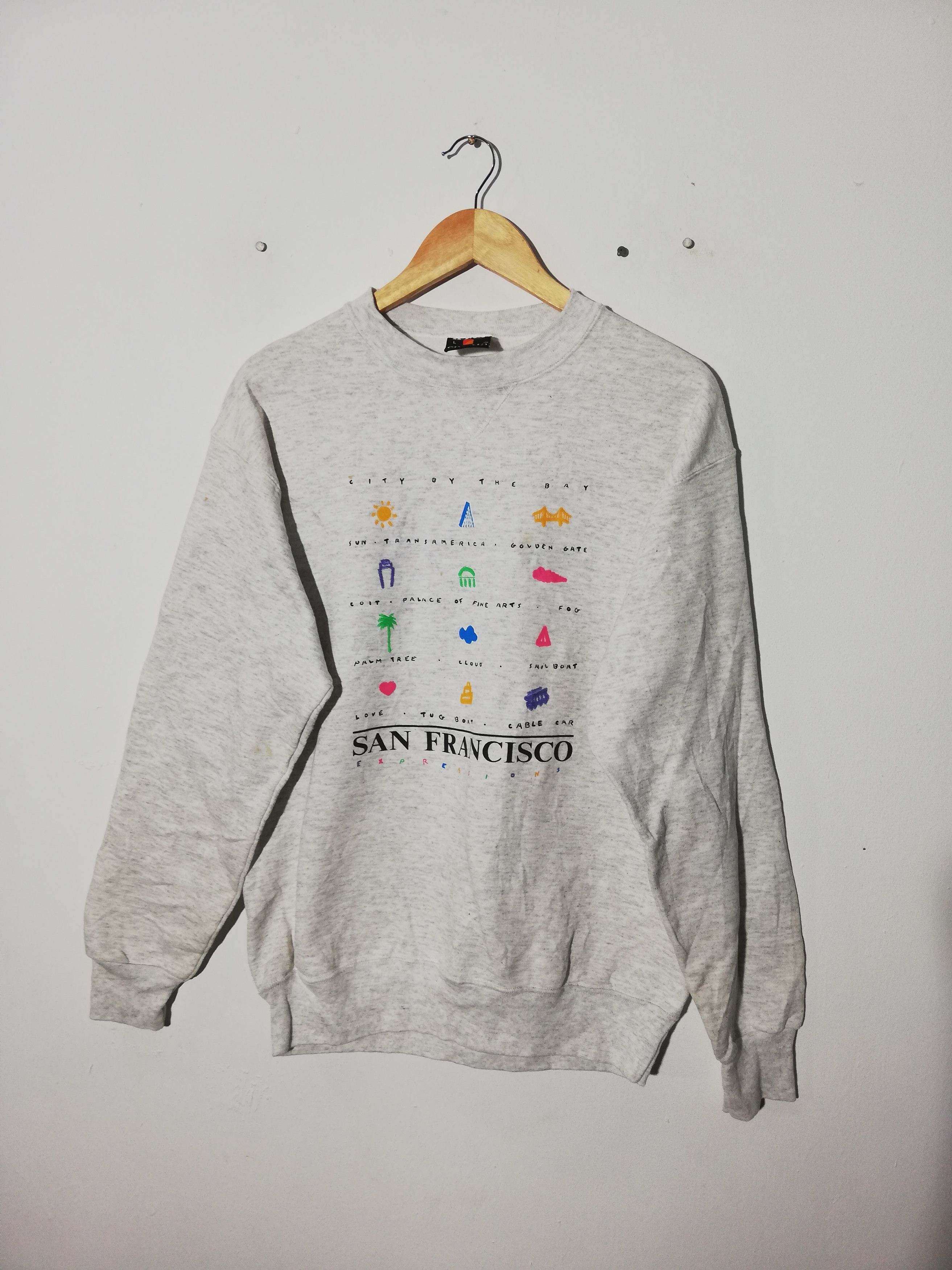 WAREHOUSE HELLER'S CAFE Two-Tone Hooded Sweatshirt Size 42