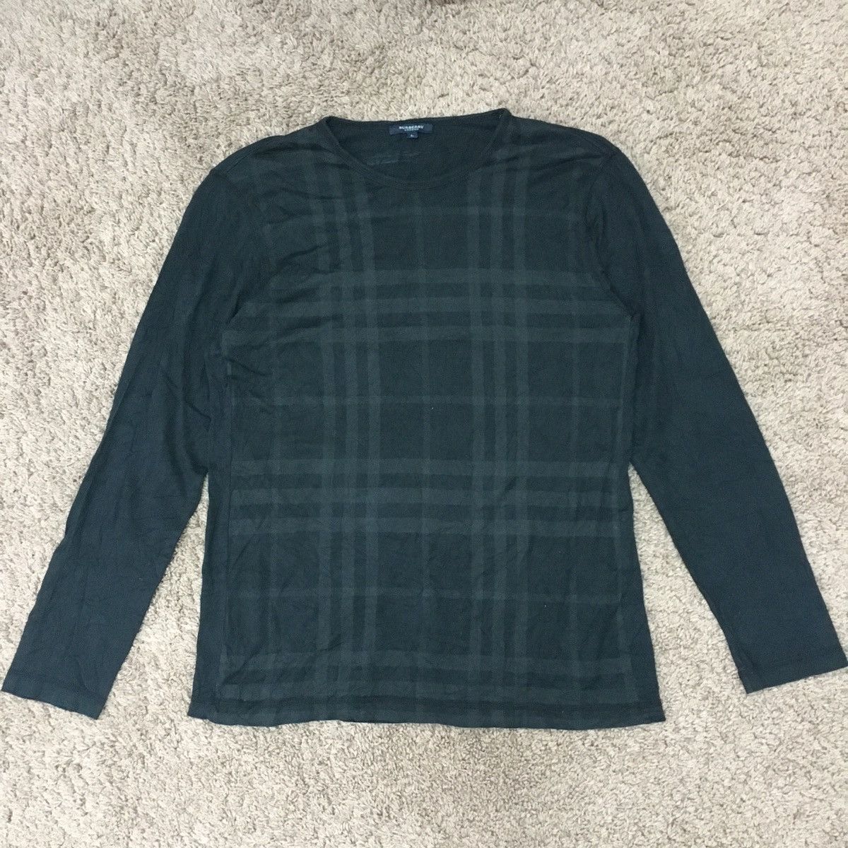Burberry charcoal nova check (s) Size US L / EU 52-54 / 3 - 1 Thumbnail
