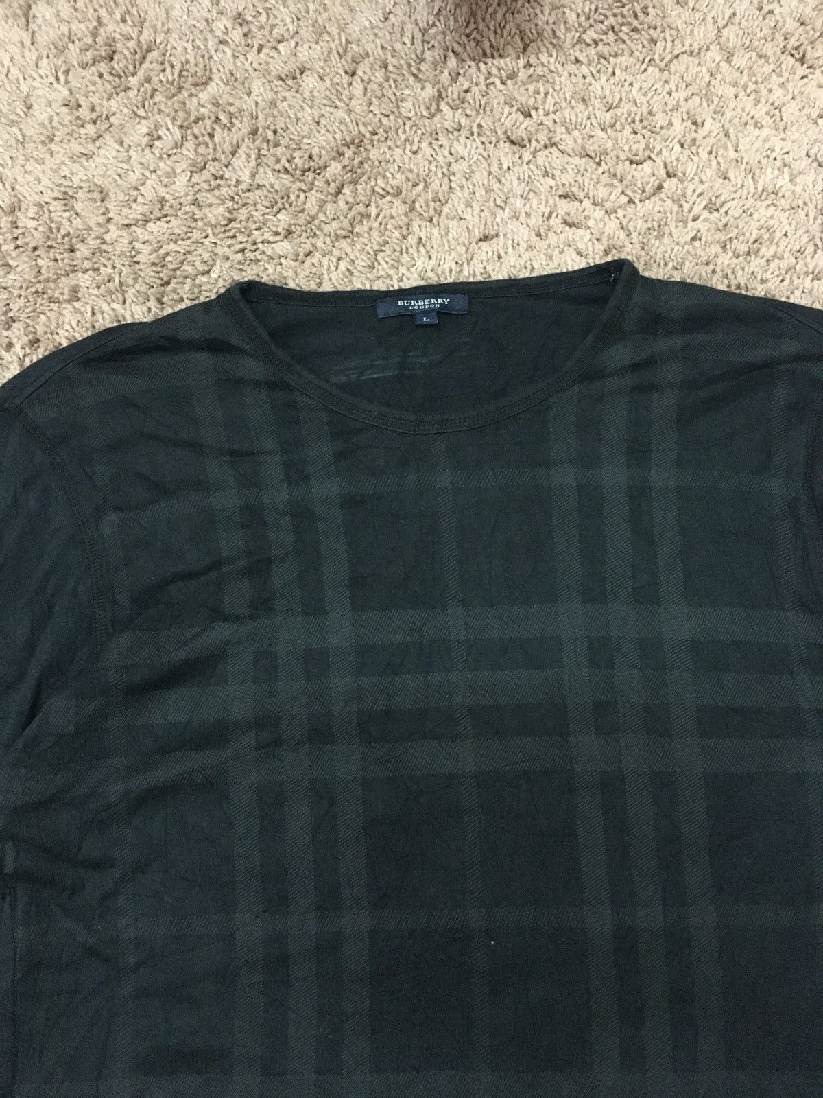 Burberry charcoal nova check (s) Size US L / EU 52-54 / 3 - 2 Thumbnail