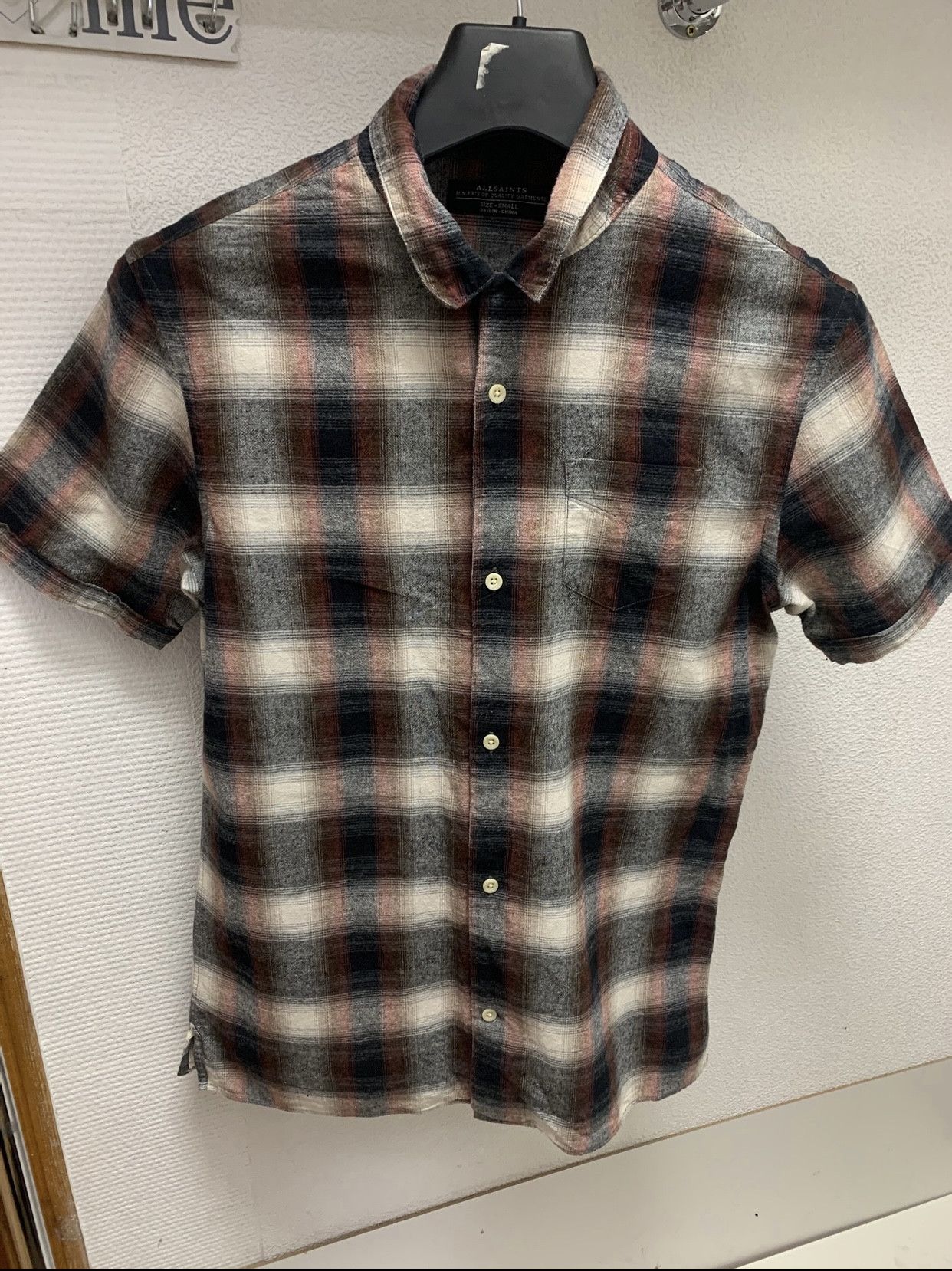 Allsaints Allsaints flannel shirt S size Size US S / EU 44-46 / 1 - 1 Thumbnail