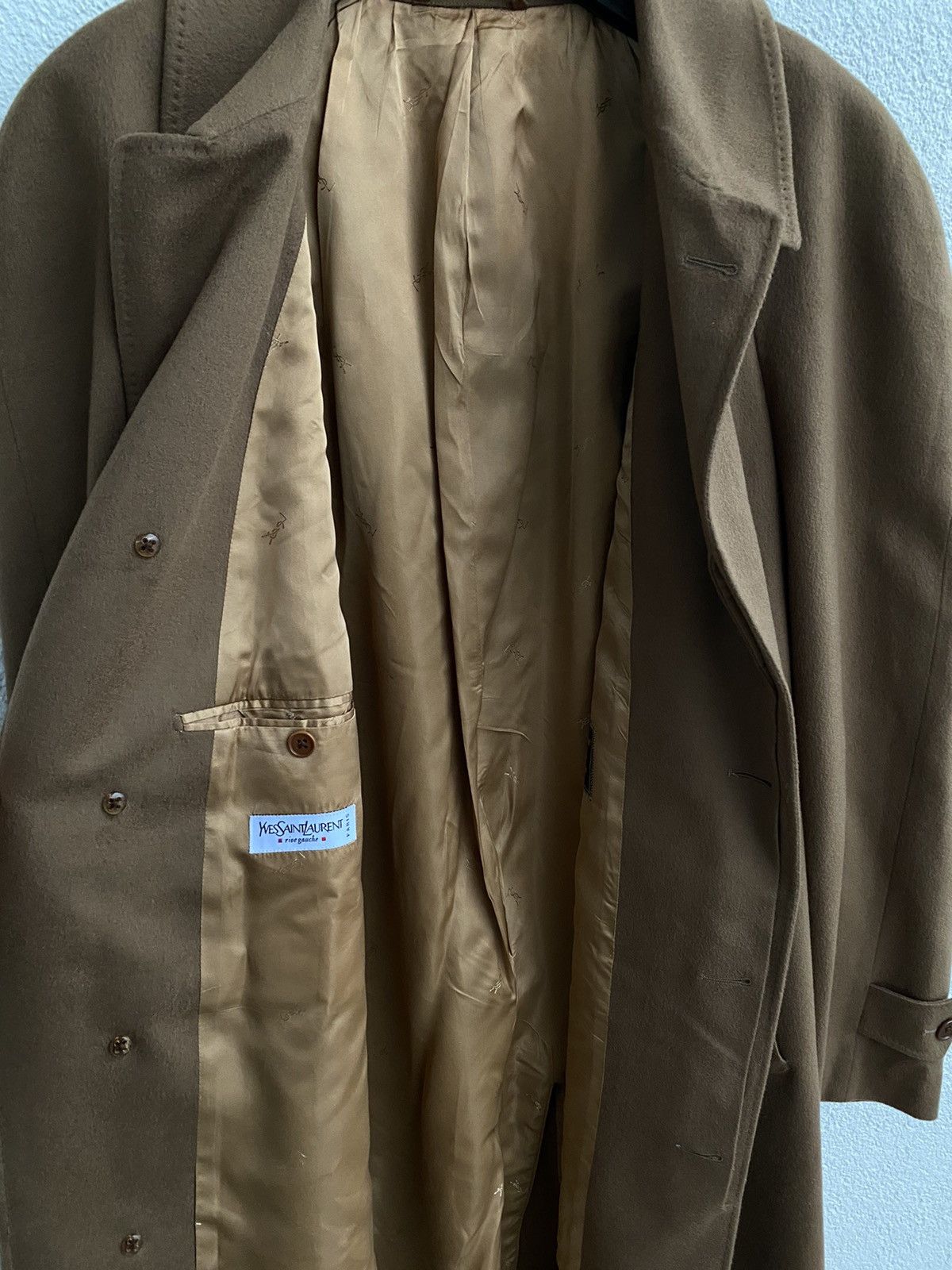 Loro Piana Wool YSL Coat Loro Piana Cashmere Soft Long Size US XL / EU 56 / 4 - 8 Thumbnail