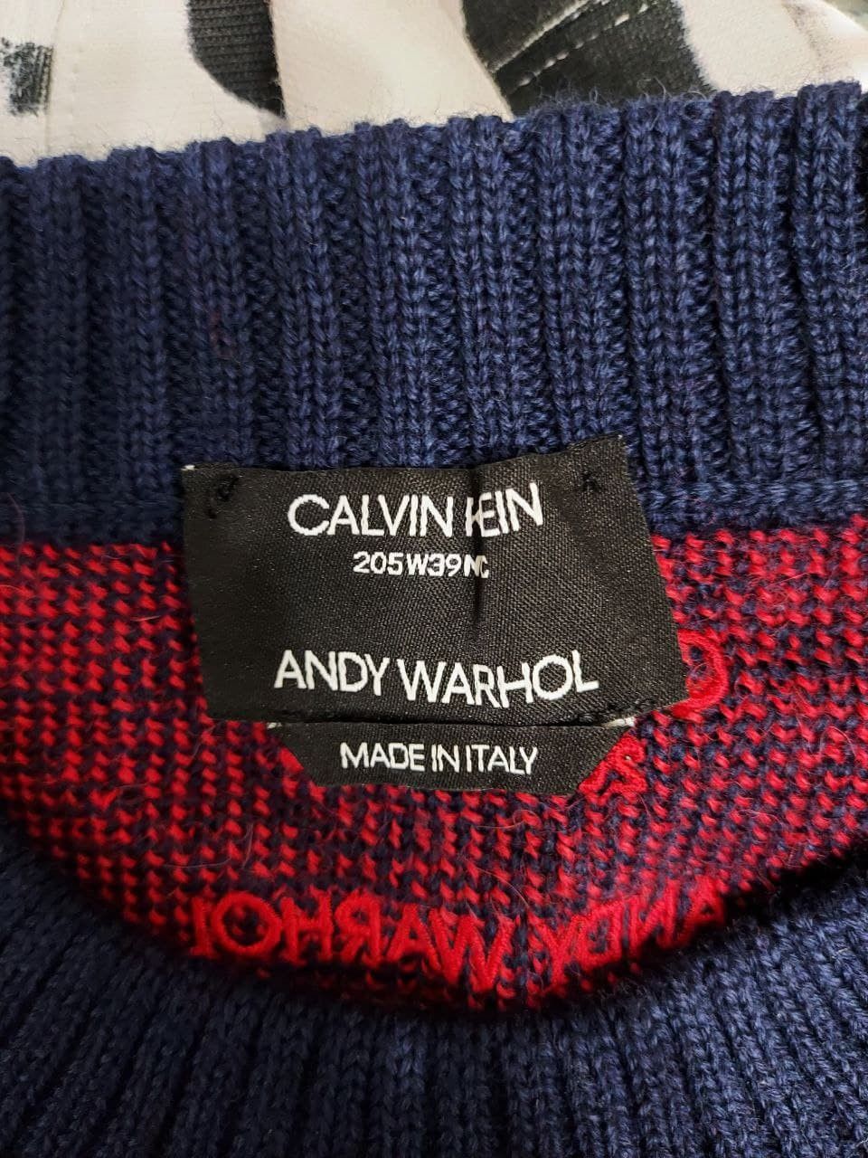 Andy Warhol *New* Knives Jacquard Sweater Size US XL / EU 56 / 4 - 4 Thumbnail