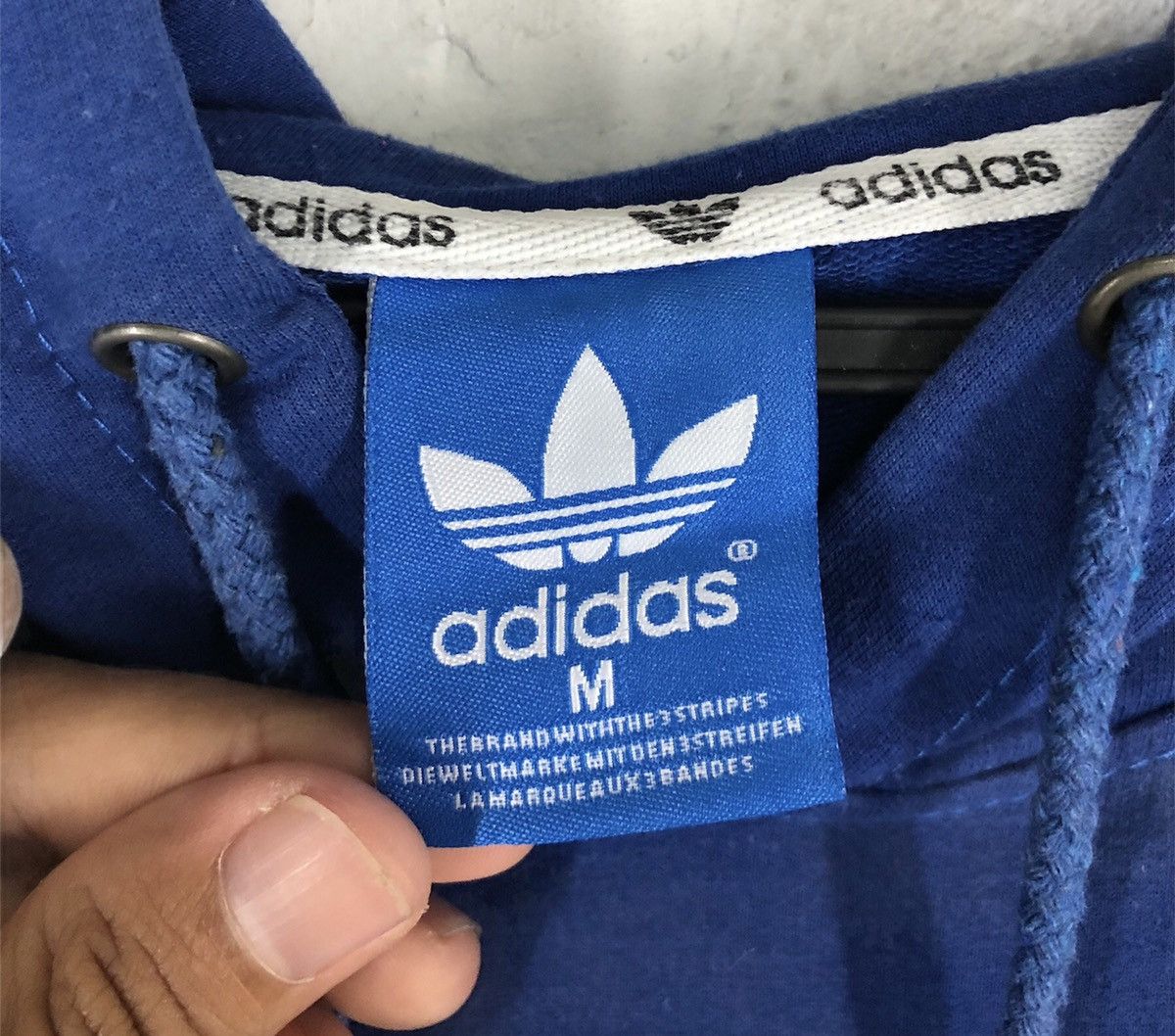 Adidas × Vintage Vintage Adidas West Germany 3 Stripe Hoodie Size US M / EU 48-50 / 2 - 7 Thumbnail