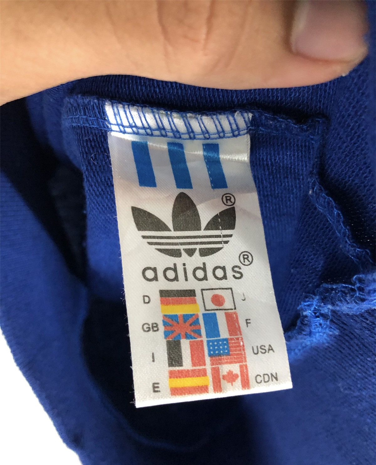 Adidas × Vintage Vintage Adidas West Germany 3 Stripe Hoodie Size US M / EU 48-50 / 2 - 8 Thumbnail