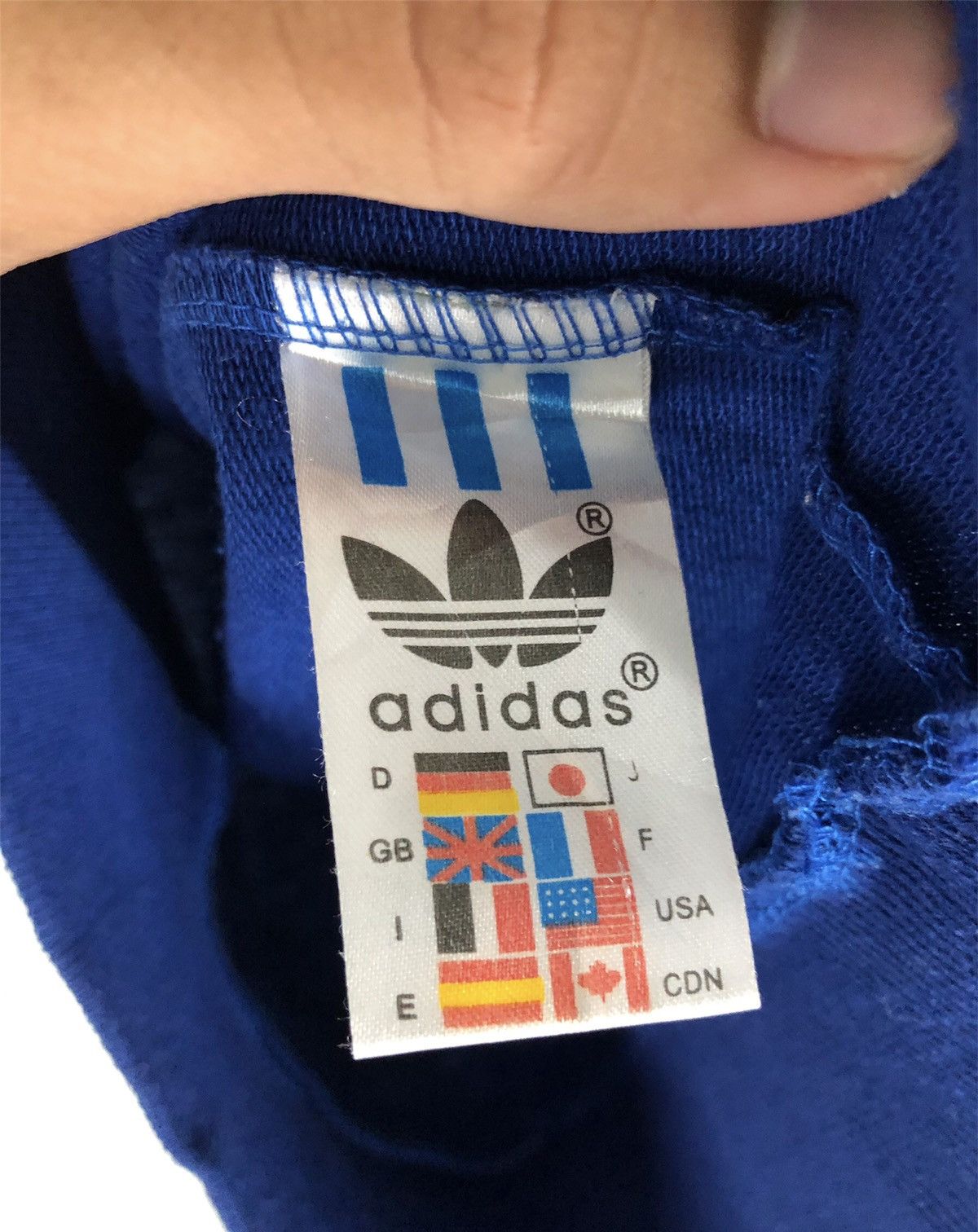 Adidas × Vintage Vintage Adidas West Germany 3 Stripe Hoodie Size US M / EU 48-50 / 2 - 11 Thumbnail