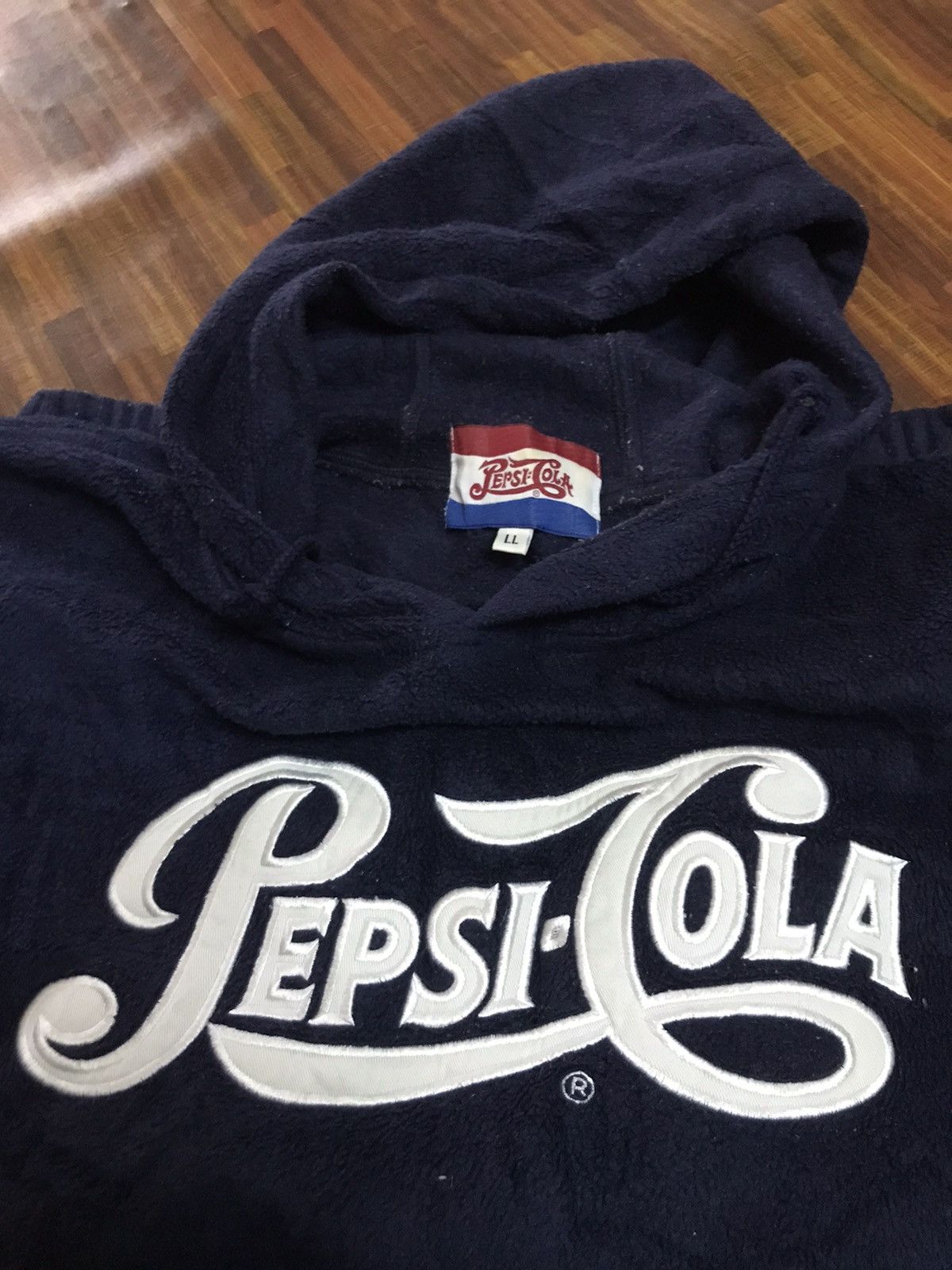 Pepsi × Vintage Pepsi cola fleece hoodie Size US L / EU 52-54 / 3 - 3 Thumbnail
