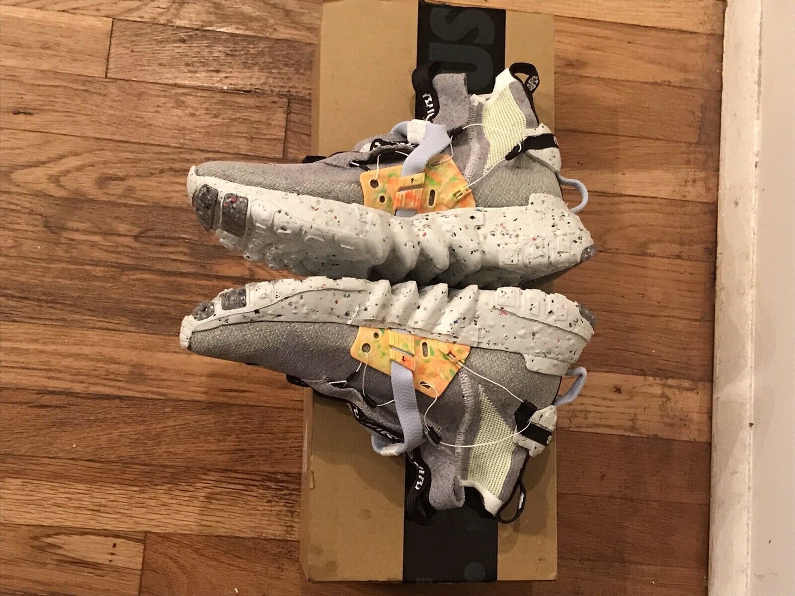 Nike Nike Space Hippie 03 Grey Volt Size 8.5 Flyknit CQ3989-002 Size US 8.5 / EU 41-42 - 5 Thumbnail