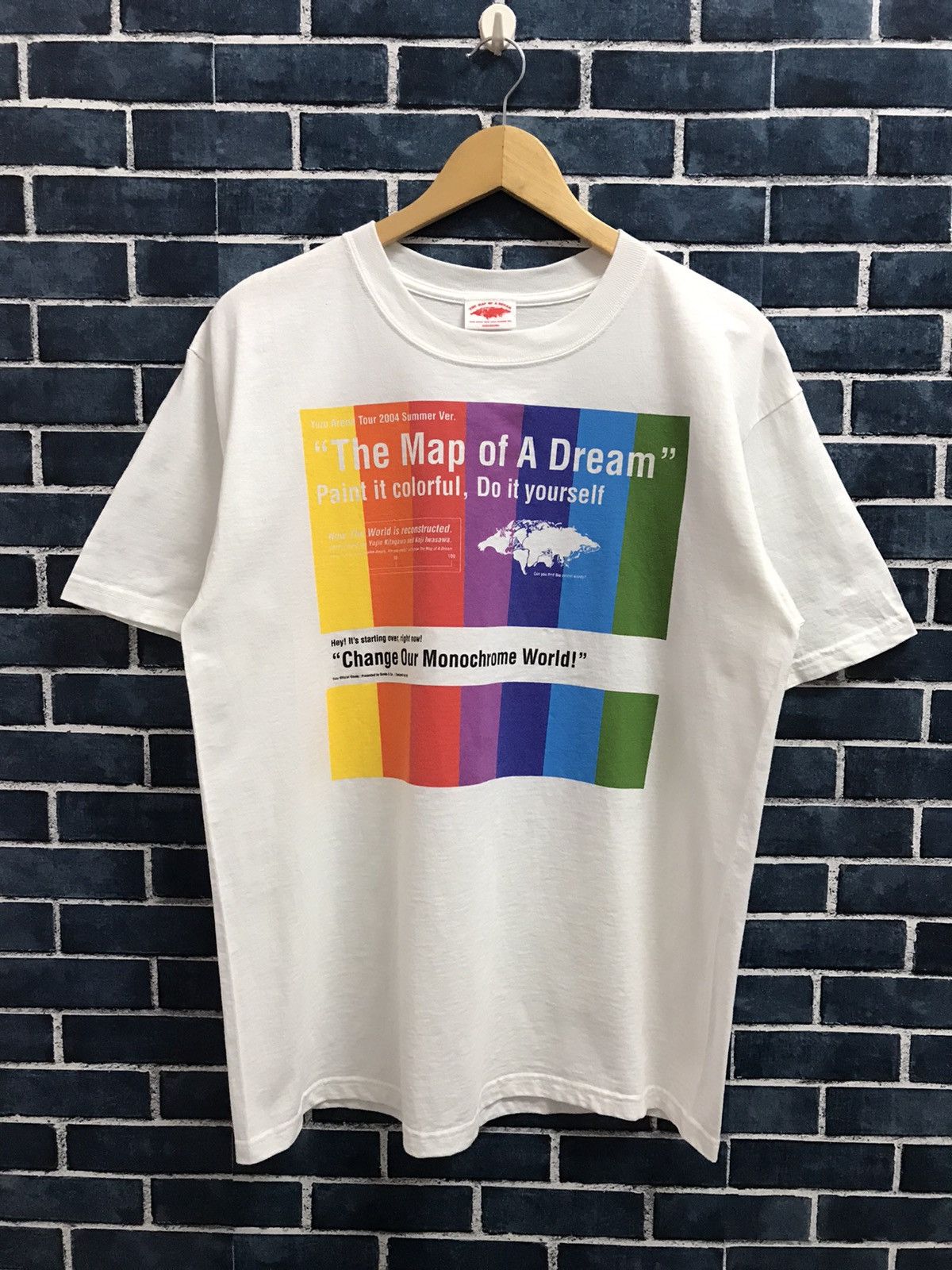 Japanese Brand × Vintage Vintage yuzu arena tour 2004 summer “the map of dream” tee Size US M / EU 48-50 / 2 - 1 Thumbnail