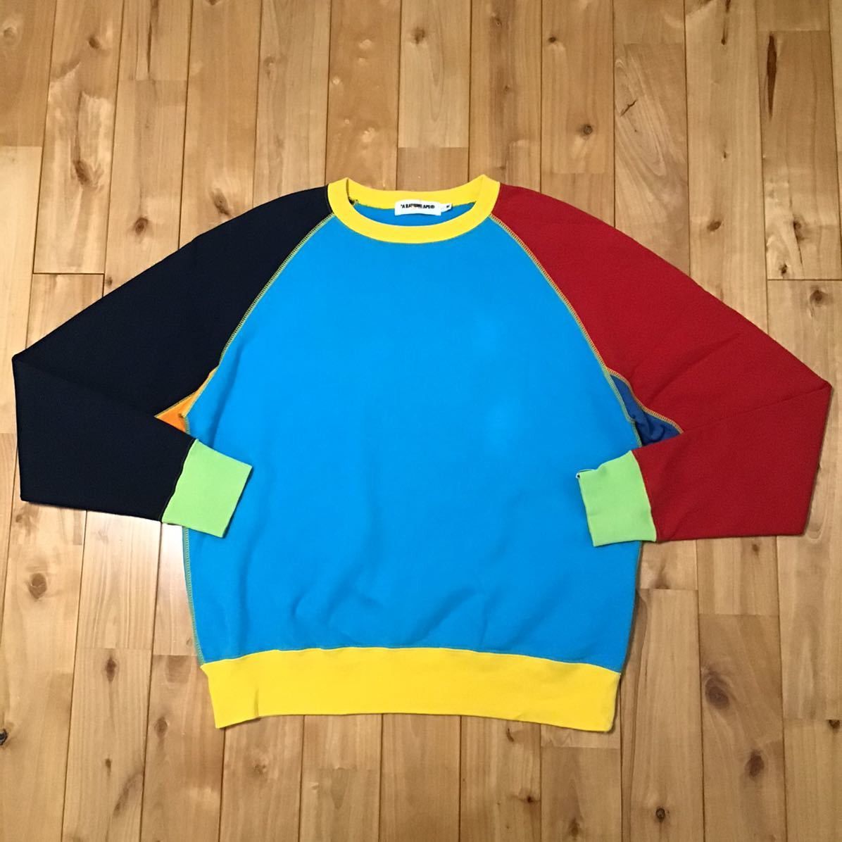 Bape BAPE logo crazy long sleeve sweat shirt Size US M / EU 48-50 / 2 - 2 Thumbnail