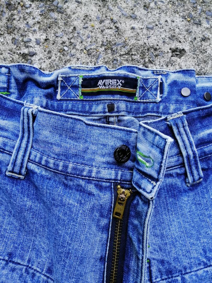 Avirex Avirex Varsity Denim Jeans Size US 36 / EU 52 - 3 Thumbnail