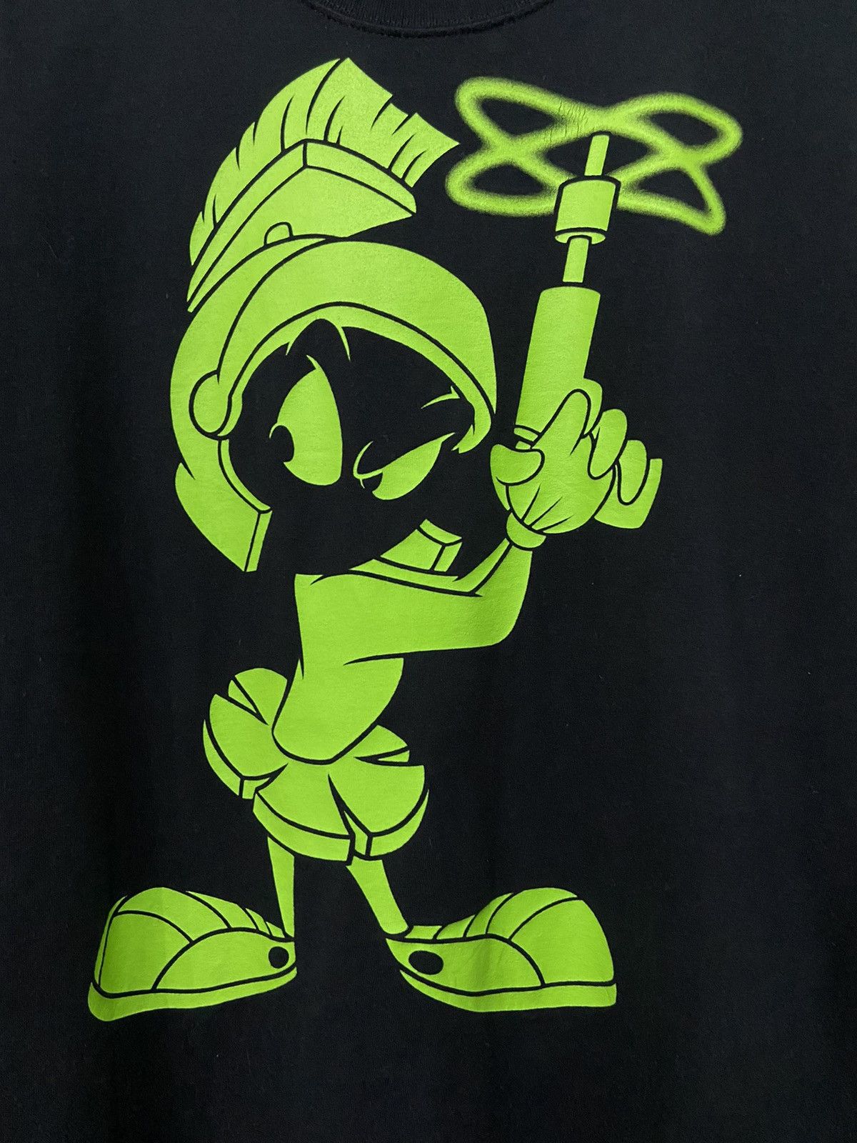Cartoon Network × Vintage Vintage 90’s Marvin The Martian Loney Tunes Tshirt Size US XL / EU 56 / 4 - 5 Thumbnail