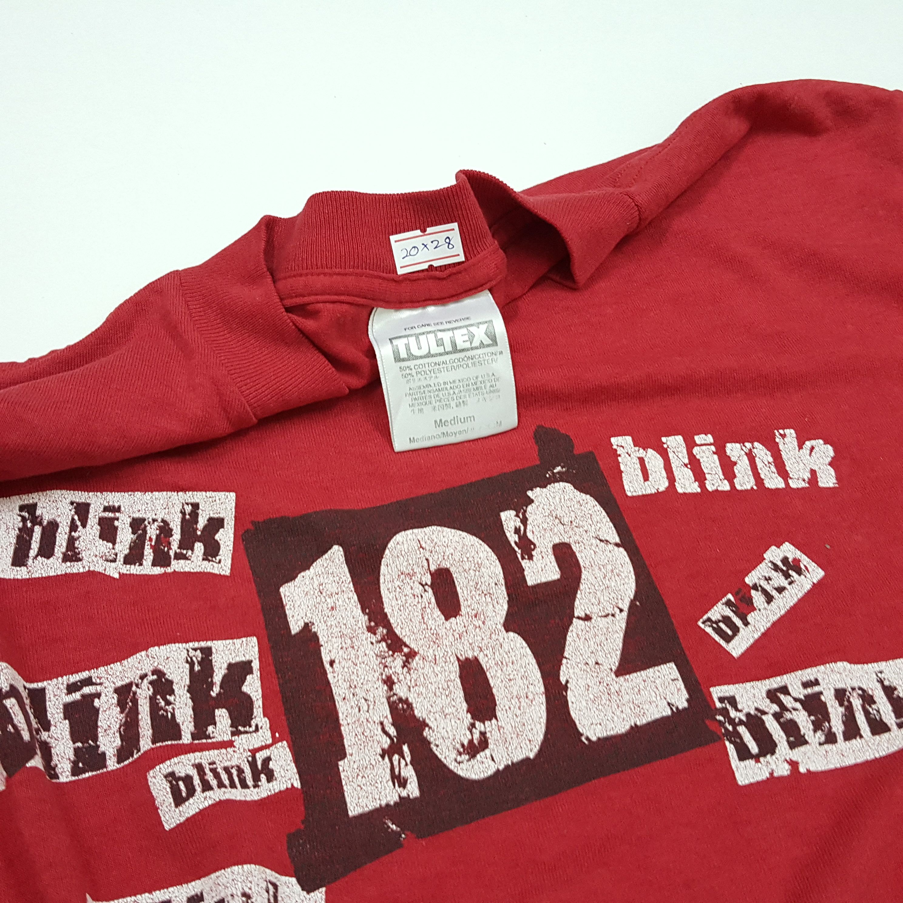 Band Tees × Vintage Vintage Blink-182 American Rock Band t-shirt Size US M / EU 48-50 / 2 - 3 Thumbnail