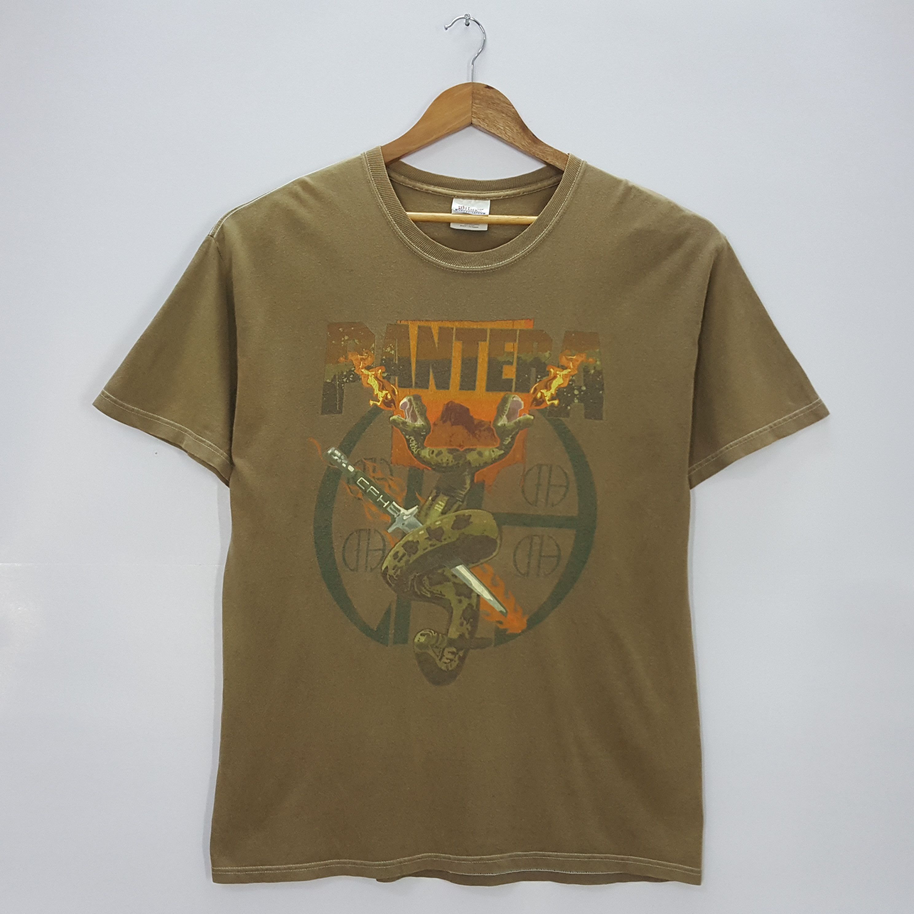 Band Tees × Vintage Vintage PANTERA American rock band nice design t-shirt Size US L / EU 52-54 / 3 - 1 Thumbnail