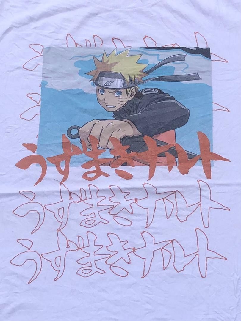 Anime × Japanese Brand × Vintage vintage tee D - 17 japan anime cospa series naruto Size US L / EU 52-54 / 3 - 2 Thumbnail