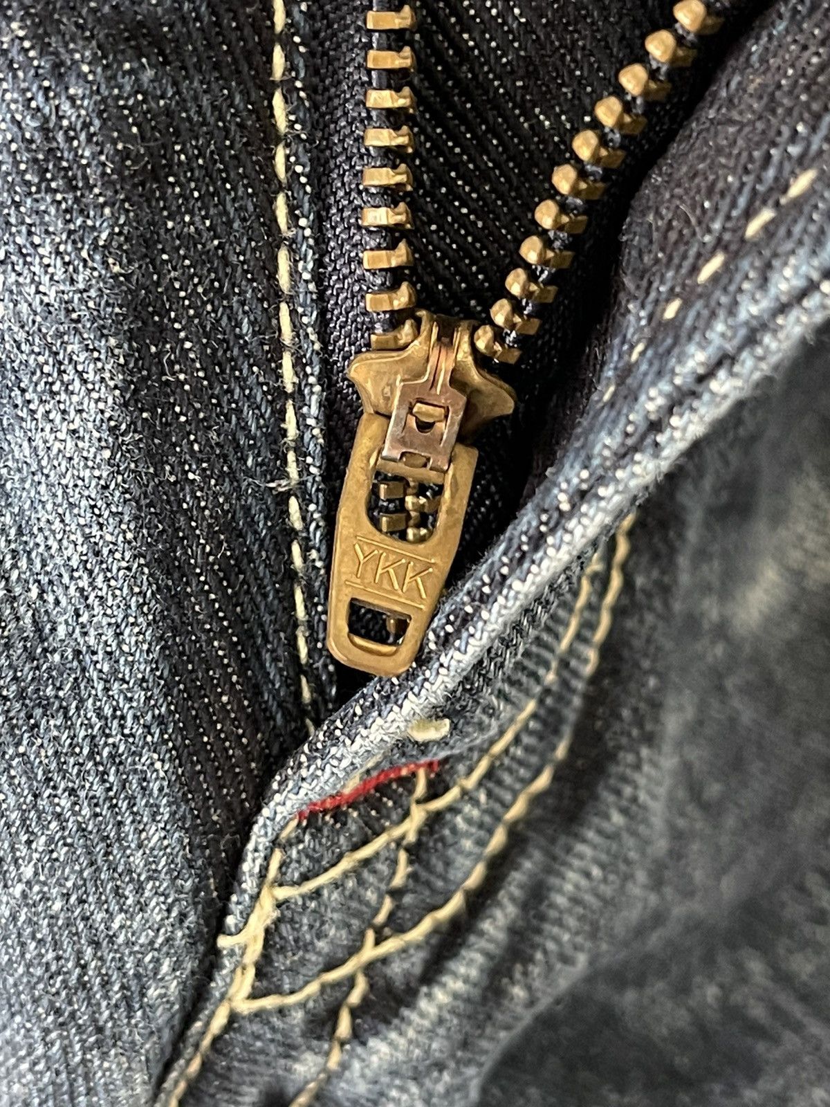 Japanese Brand × Vintage Special Design🔥Sky Bomber Patches Logo Denim Size US 30 / EU 46 - 12 Thumbnail