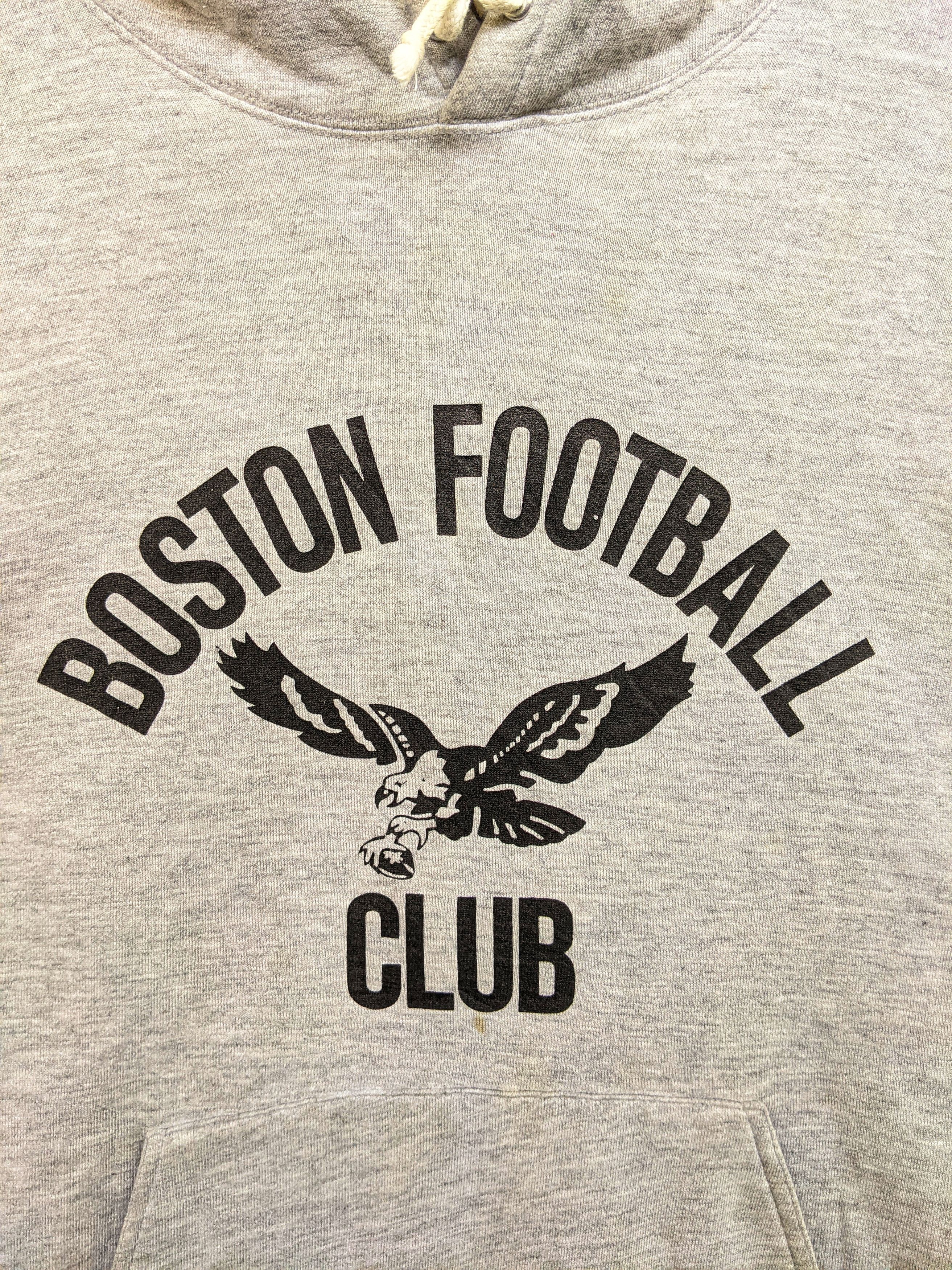 Vintage Vintage Boston Football Club Hoodie/Size L/Grey Colour Size US L / EU 52-54 / 3 - 3 Thumbnail