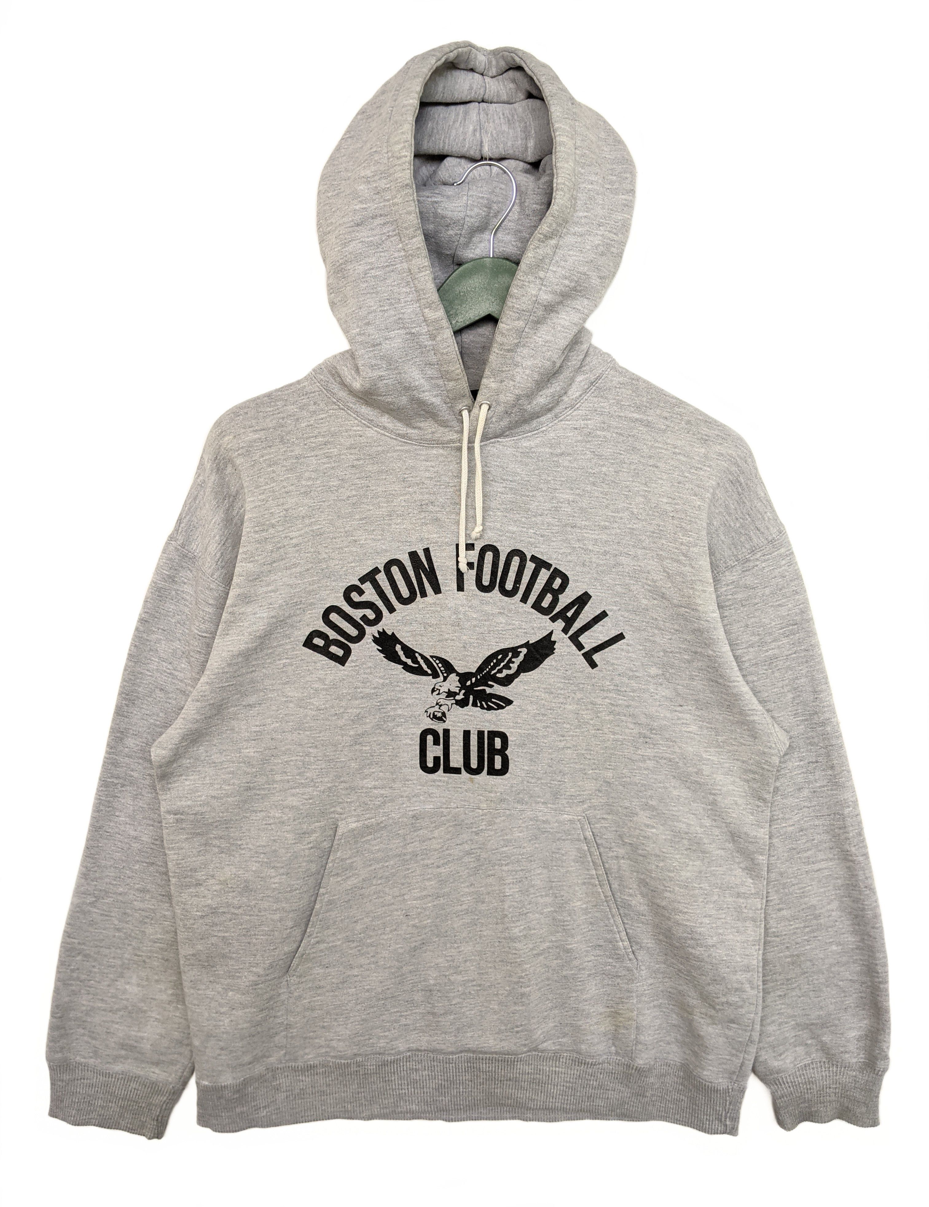 Vintage Vintage Boston Football Club Hoodie/Size L/Grey Colour Size US L / EU 52-54 / 3 - 1 Thumbnail