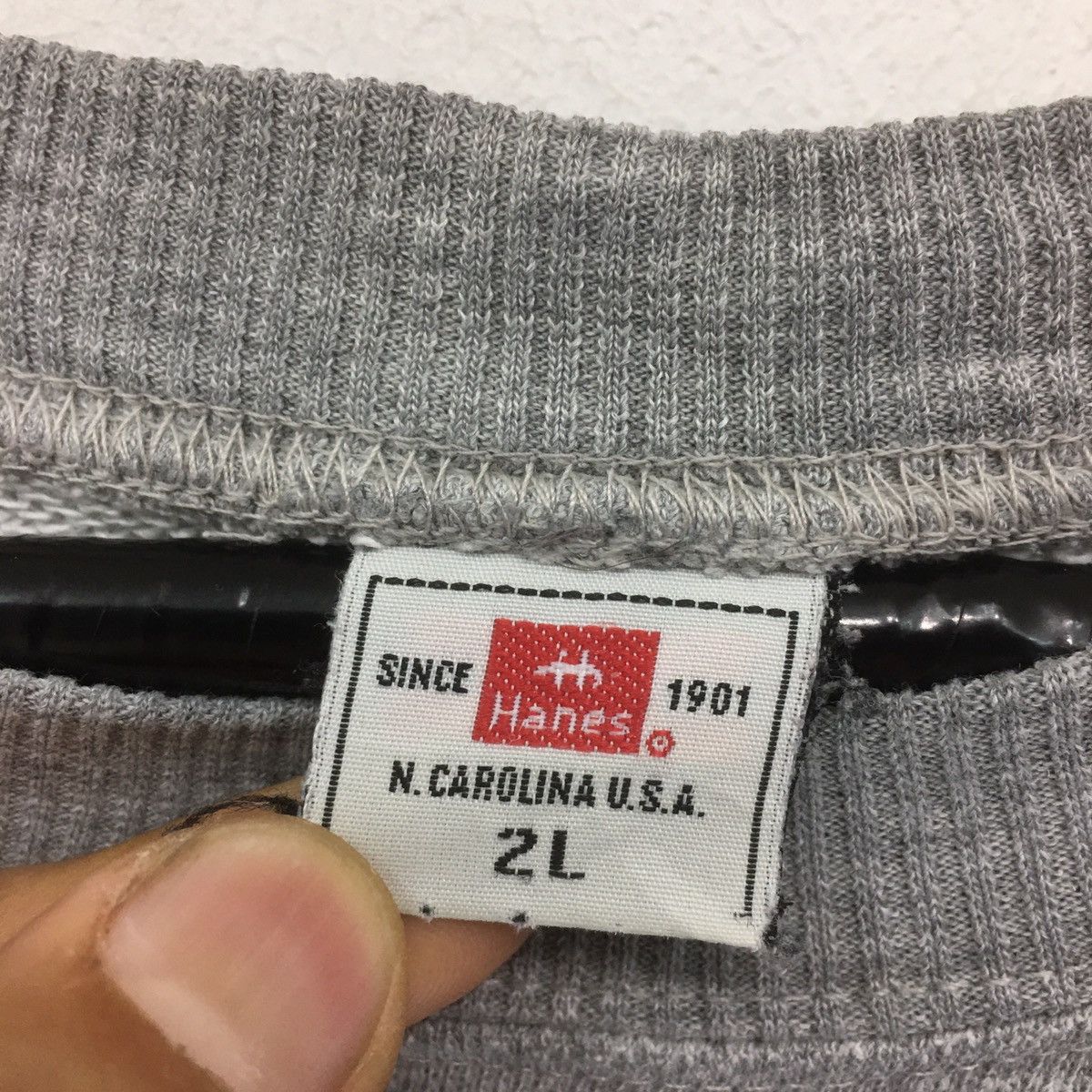 Hanes × Vintage Hanes Sweatshirt Spellout Winston Salem NorthCalifornia Size US M / EU 48-50 / 2 - 5 Thumbnail