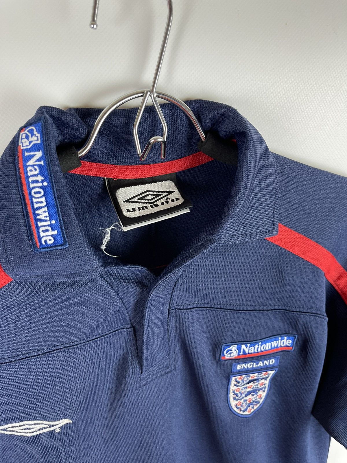 Umbro Umbro vintage 90s England training jersey soccer football Size US S / EU 44-46 / 1 - 4 Thumbnail