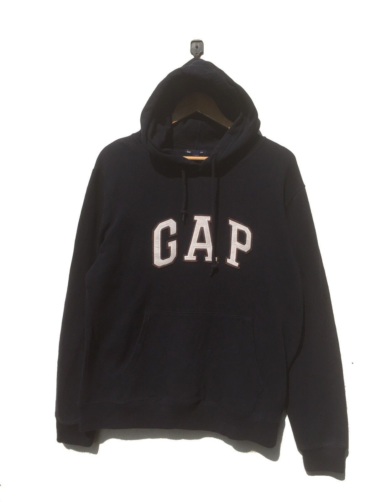 Gap × Vintage RARE GAP HOODIE SPELLOUT NICE DESIGN Size US M / EU 48-50 / 2 - 1 Thumbnail