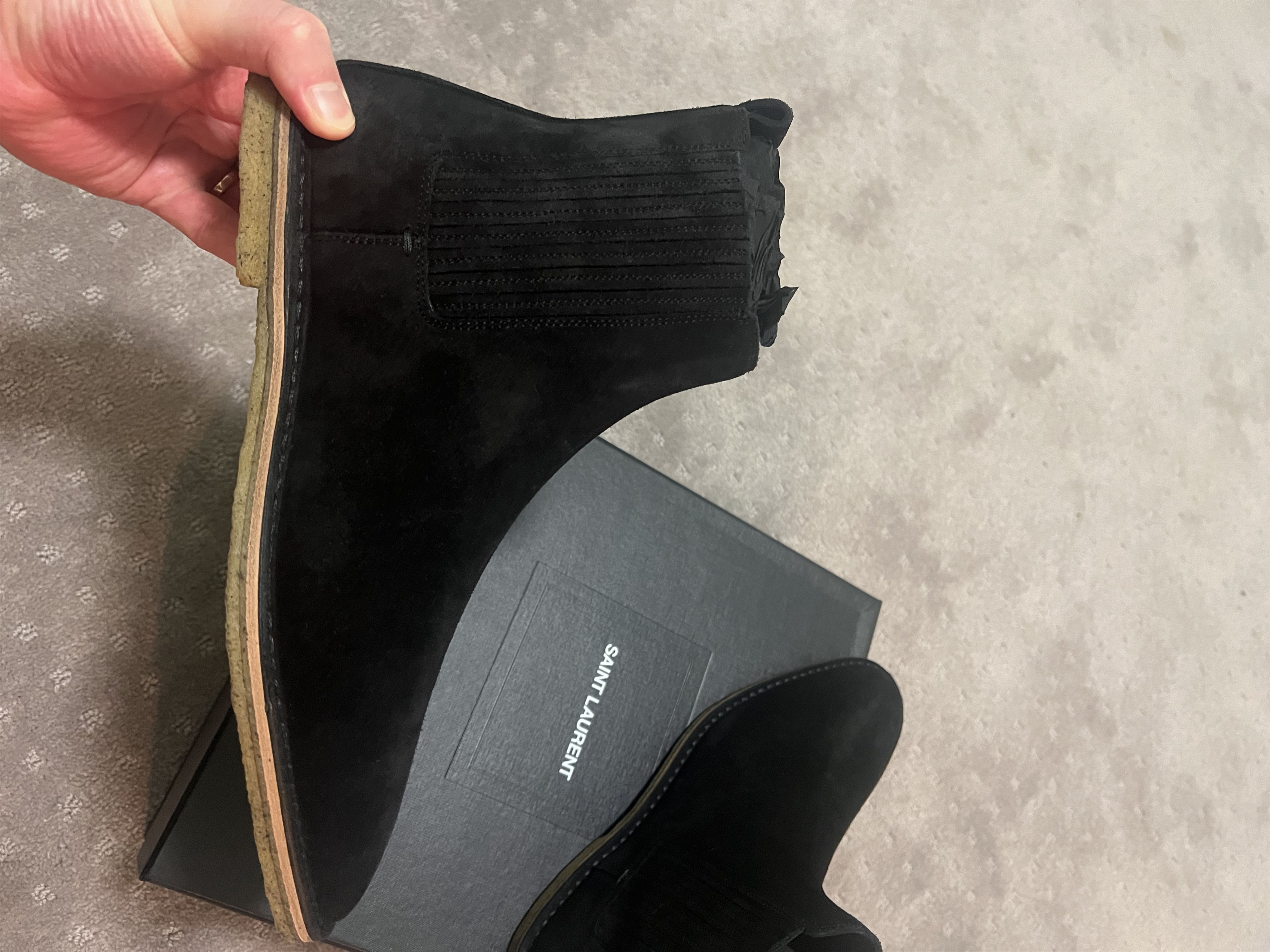 Saint Laurent Nino Chelsea Boot Grailed