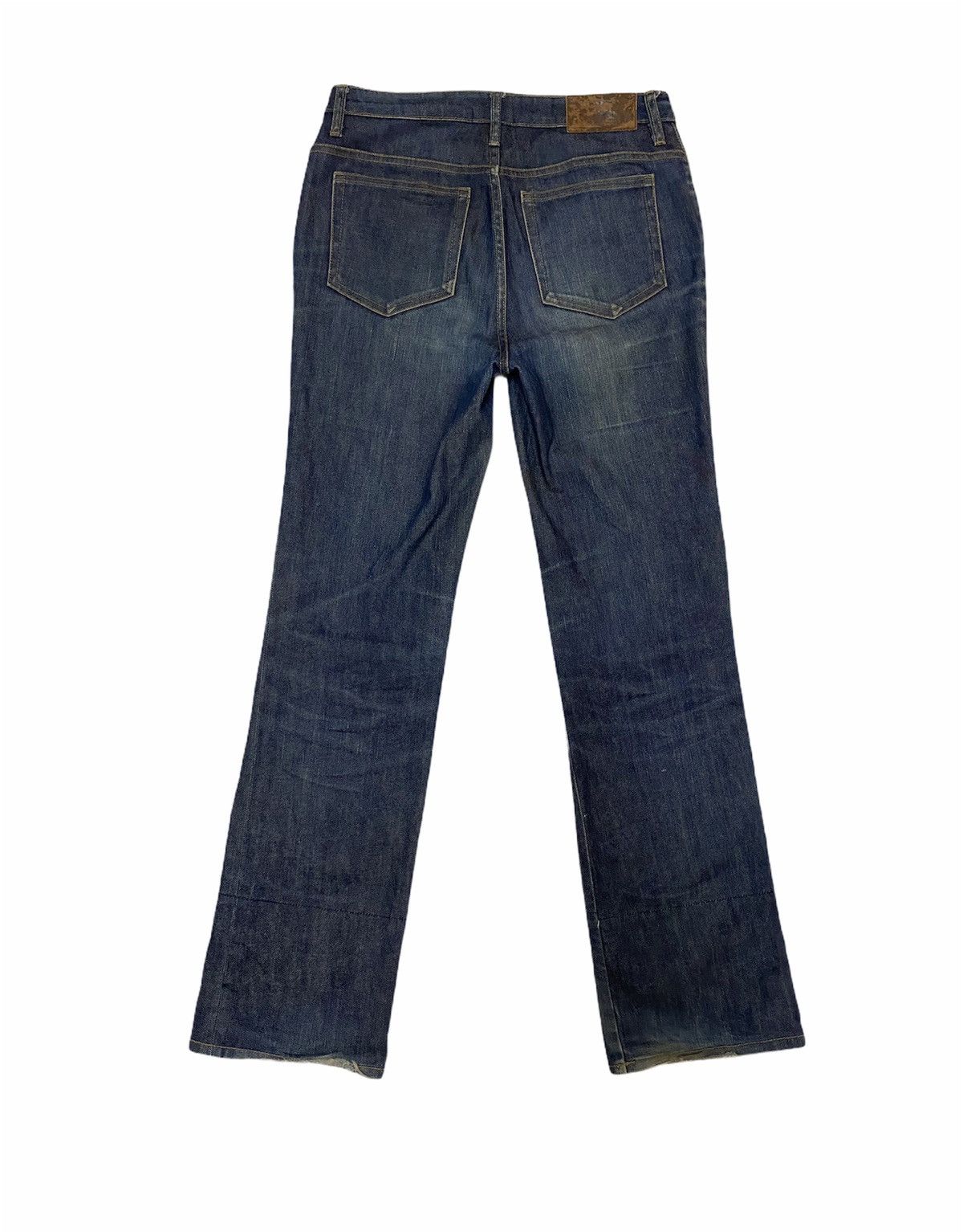 Burberry × Vintage Vintage Burberry London Nova Check Washed Denim Pants Size US 30 / EU 46 - 2 Thumbnail