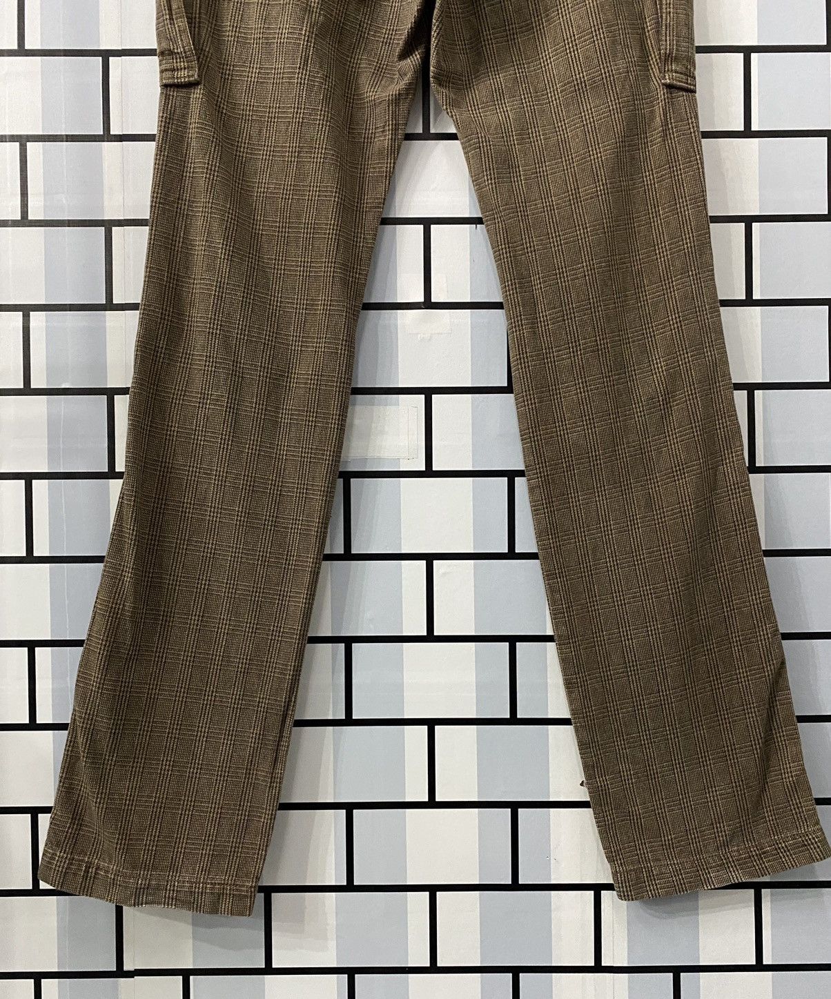 Japanese Brand Vintage Surplus Japan Cargo Bush pantd Check Plaid Size US 30 / EU 46 - 10 Thumbnail