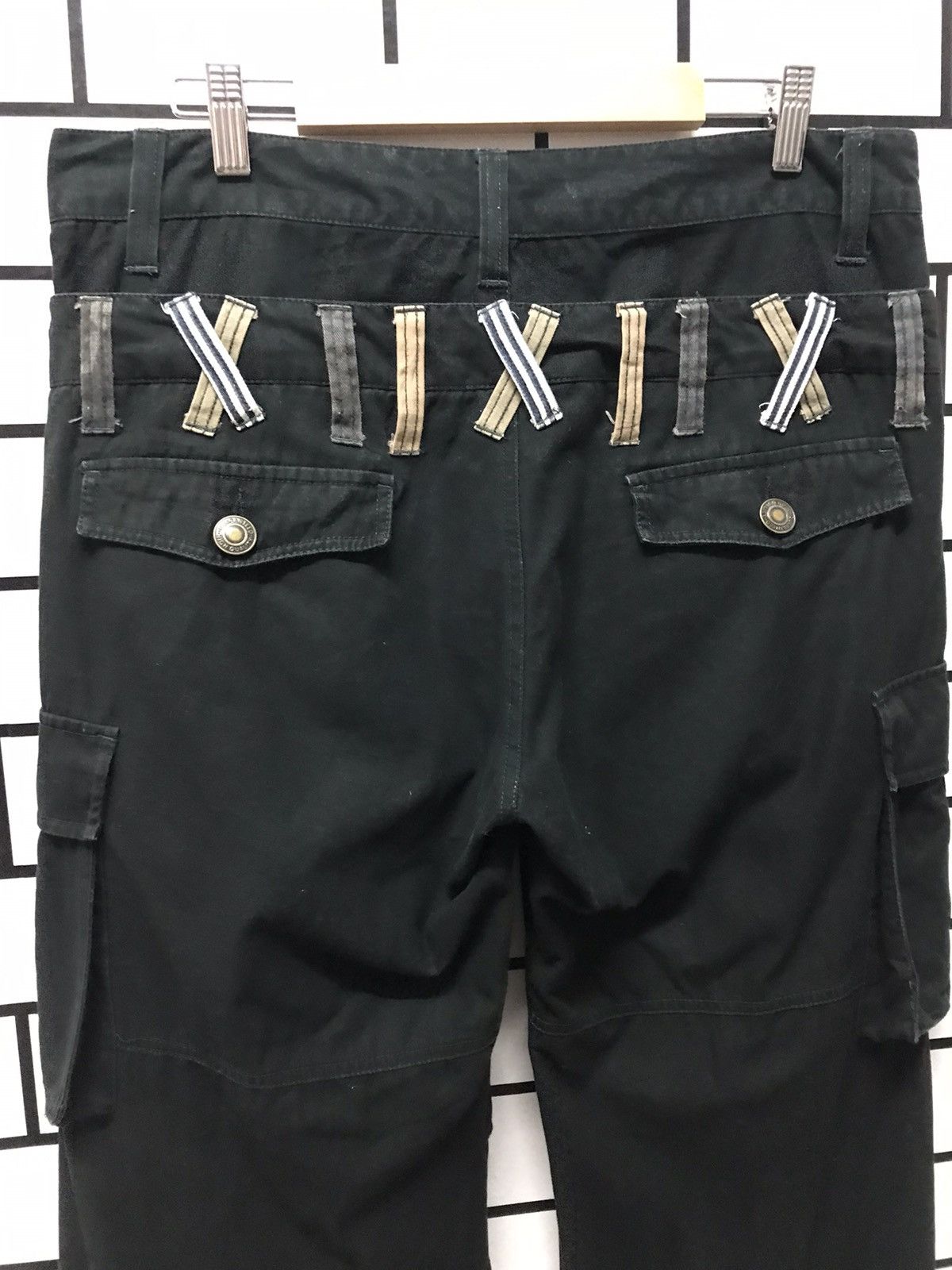 Designer × Japanese Brand Japanese Style Cargo Bush Double Waist Pants Size US 33 - 11 Thumbnail