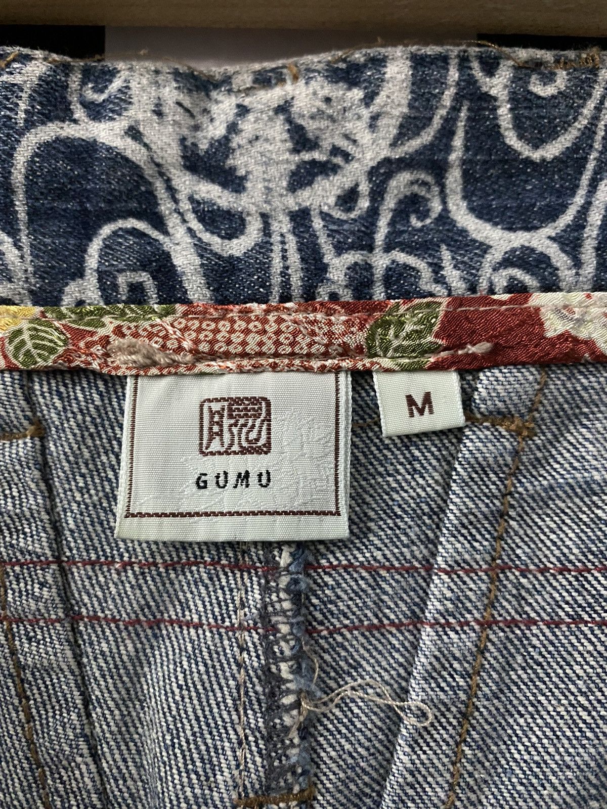 Designer × Japanese Brand Vintage Gumu Japan Multi Pocket Motif Denim Pants Size US 30 / EU 46 - 13 Thumbnail