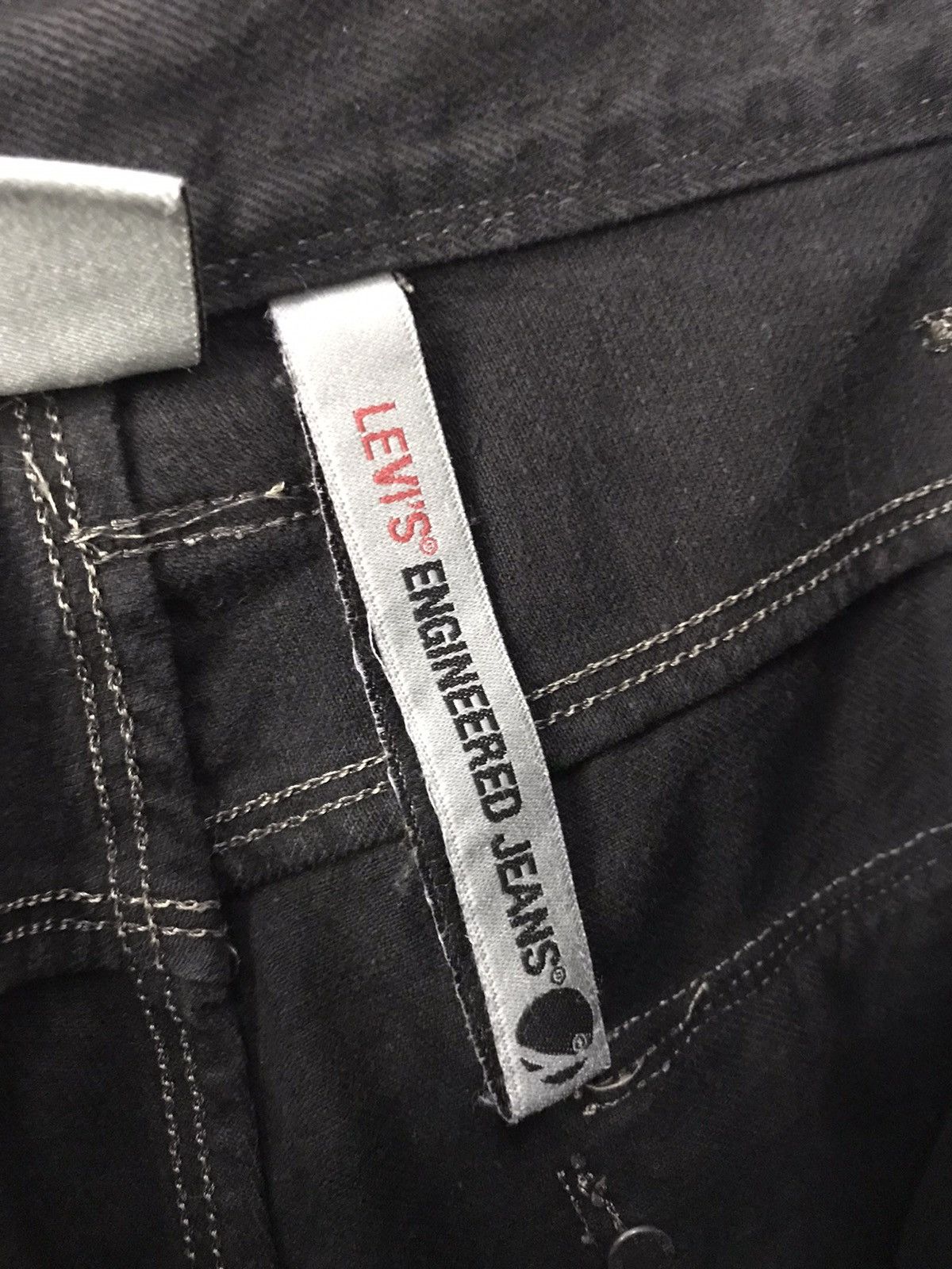 Levi's × Vintage Vintage 90’s Levi’s Engineered Twisted Zipper ankle denim Size US 30 / EU 46 - 17 Thumbnail