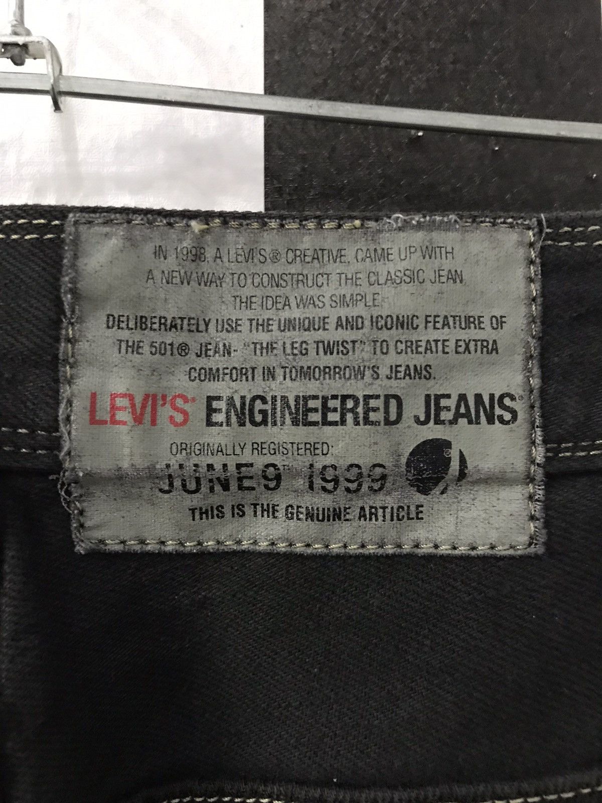 Levi's × Vintage Vintage 90’s Levi’s Engineered Twisted Zipper ankle denim Size US 30 / EU 46 - 16 Thumbnail