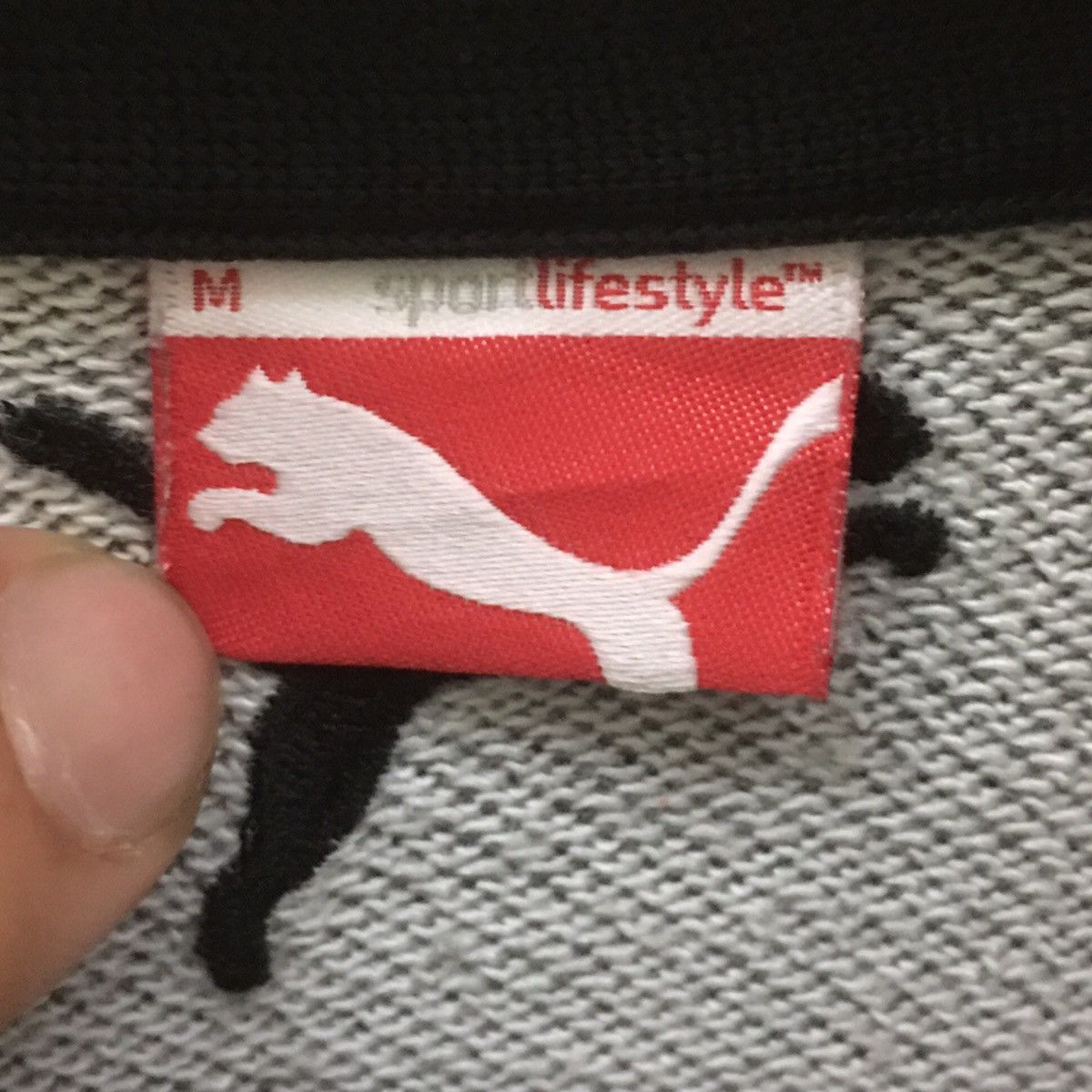 Puma × Vintage Vintage Puma Zipper Up Sweatshirt Puma Embroidered Size US M / EU 48-50 / 2 - 9 Thumbnail