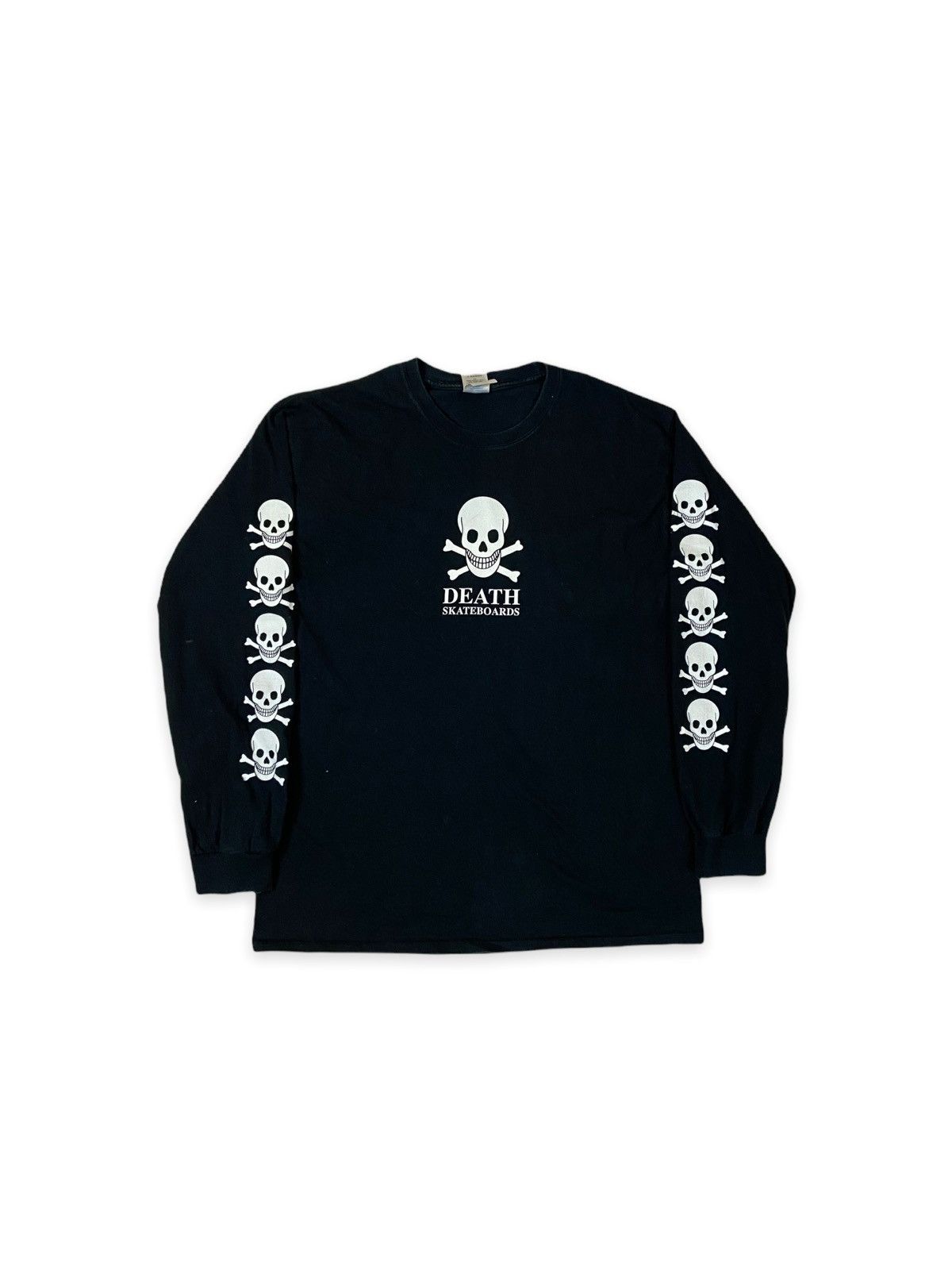 Alien Workshop VINTAGE OG 00’s UK DEATH SKATEBOARDS LONG SLEEVE TEE T SHIRT Size US L / EU 52-54 / 3 - 1 Thumbnail