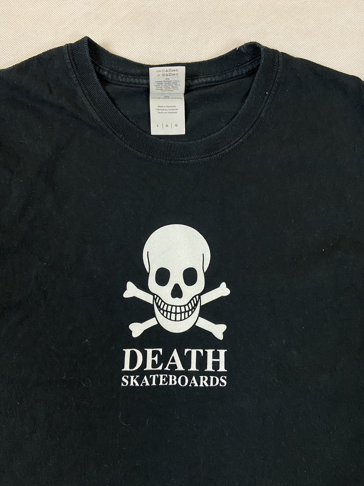 Alien Workshop VINTAGE OG 00’s UK DEATH SKATEBOARDS LONG SLEEVE TEE T SHIRT Size US L / EU 52-54 / 3 - 2 Thumbnail