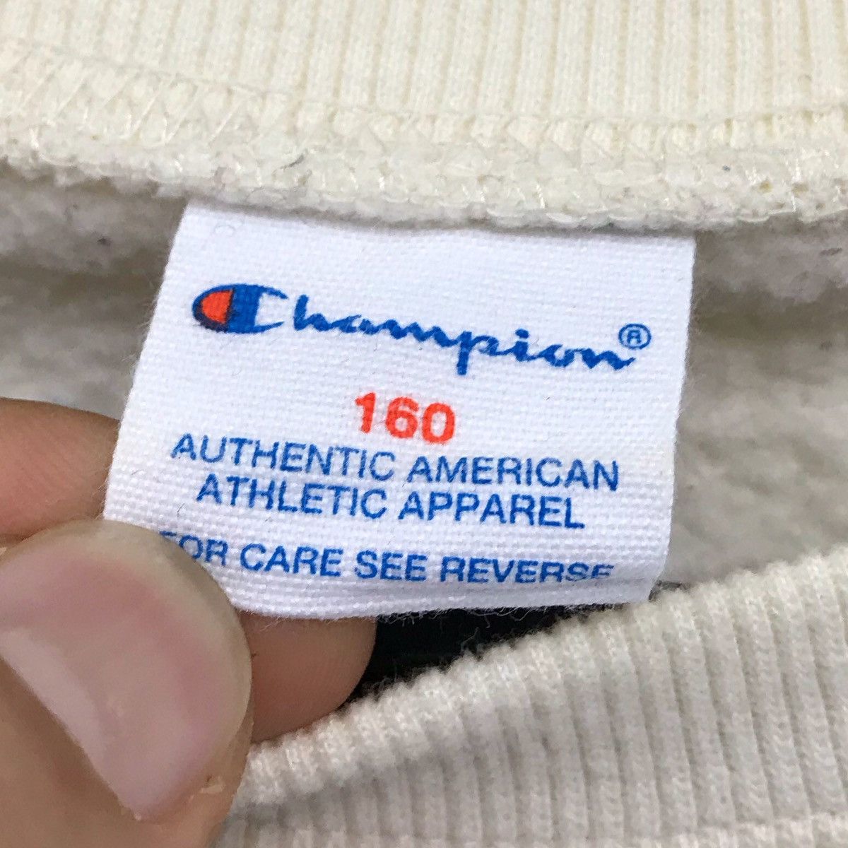 Champion × Vintage Champion Sweatshirt Crewneck Big Spellout Rochester NY Size US XS / EU 42 / 0 - 5 Thumbnail