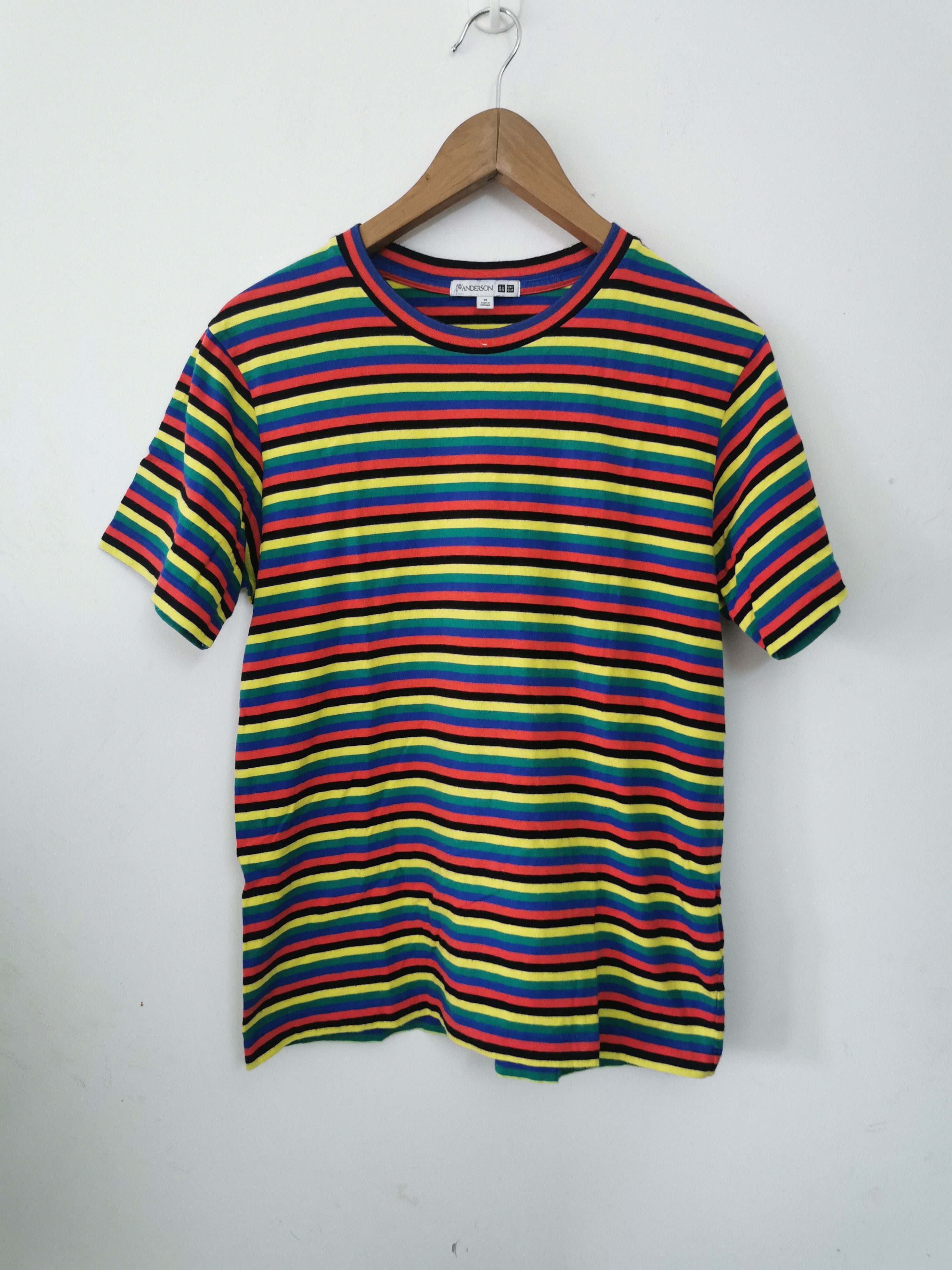 JW Anderson × Uniqlo JW Anderson Uniqlo Multicolor Stripes Tee Size US M / EU 48-50 / 2 - 1 Thumbnail