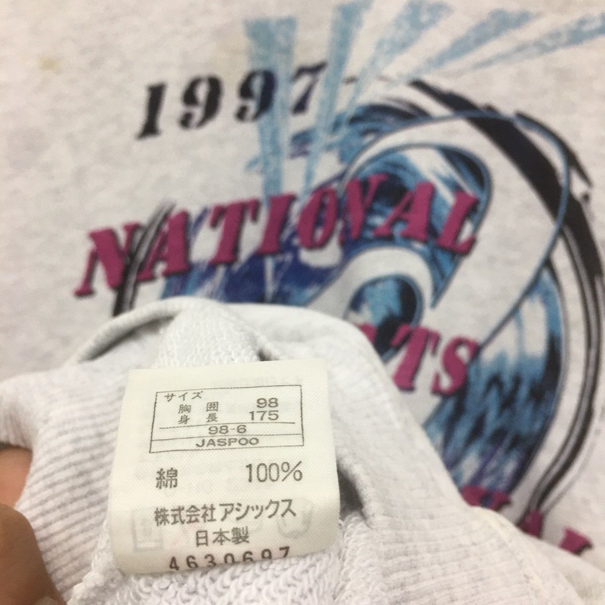 Asics × Vintage Vintage Asics National Sports Festival In Osaka NSF Japan Size US L / EU 52-54 / 3 - 7 Thumbnail