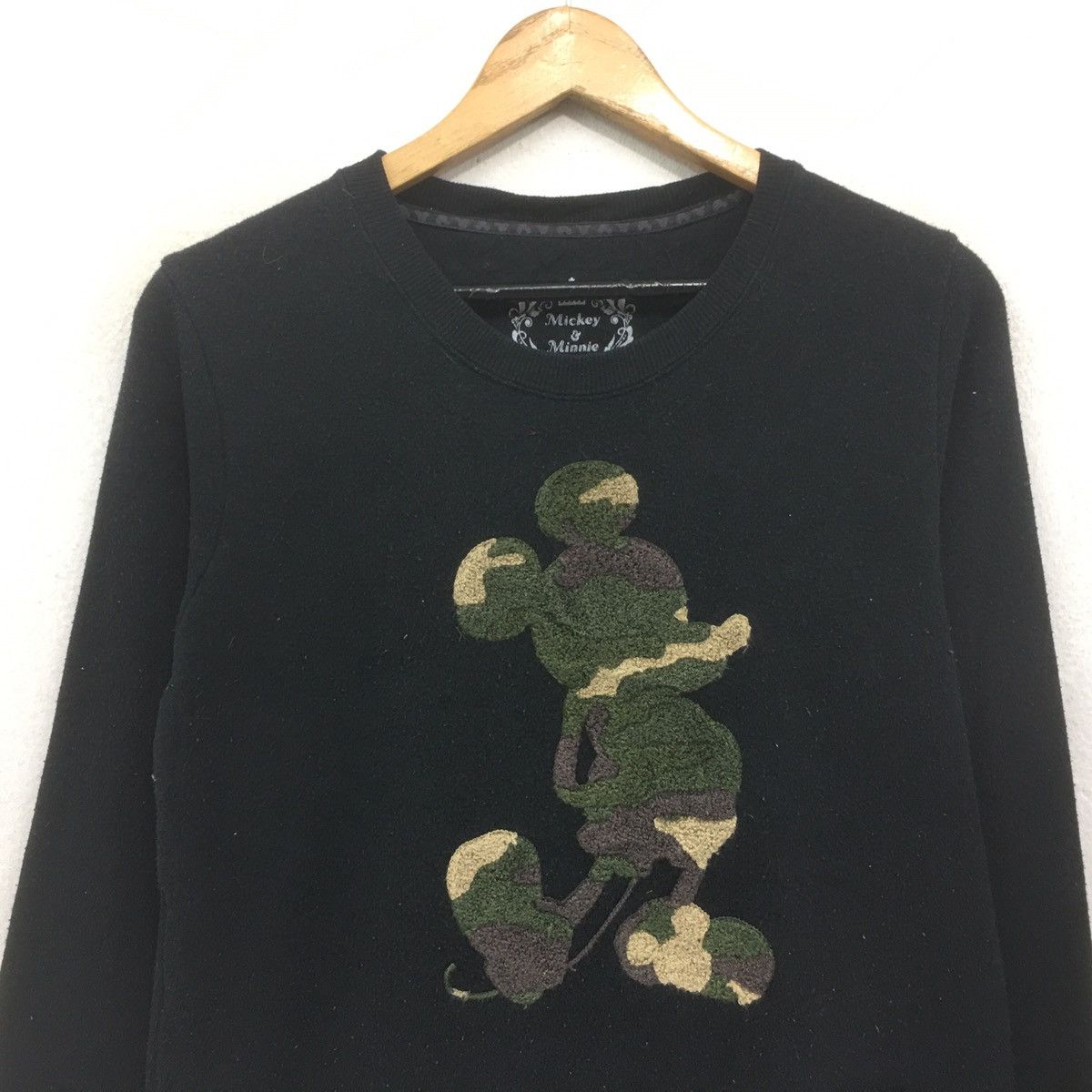 Cartoon Network × Disney × Mickey Mouse Mickey Mouse Sweatshirt Crewneck Biglogo Mickey Mouse Camo Size US S / EU 44-46 / 1 - 3 Thumbnail