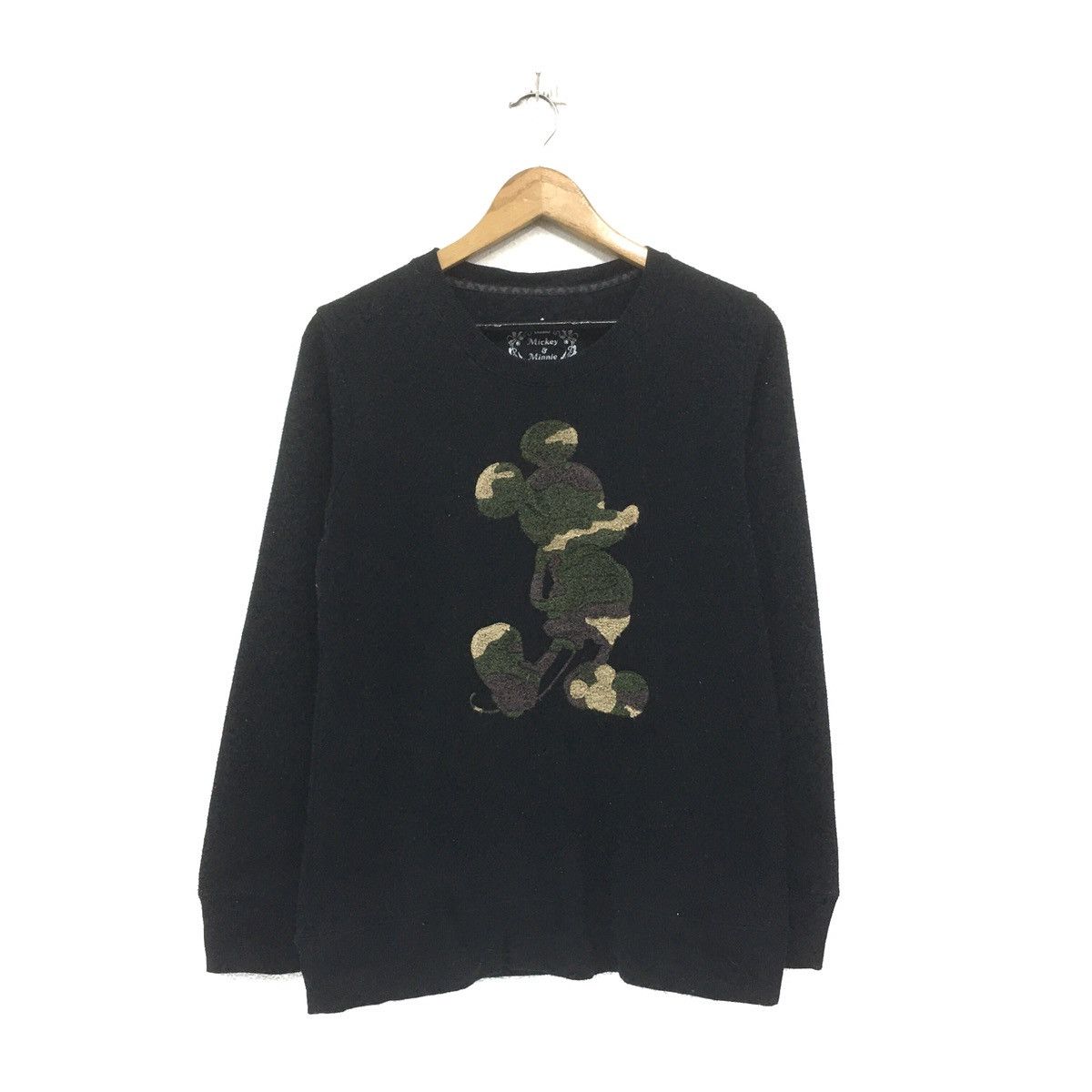 Cartoon Network × Disney × Mickey Mouse Mickey Mouse Sweatshirt Crewneck Biglogo Mickey Mouse Camo Size US S / EU 44-46 / 1 - 1 Thumbnail