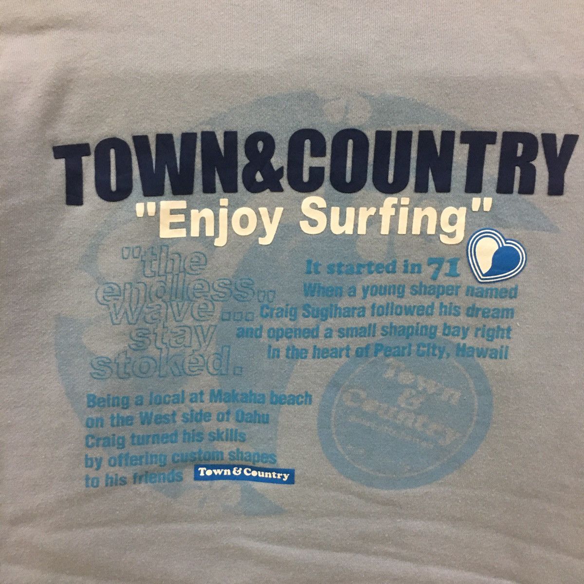 Vintage Vintage Town And County CrewNeck Sweatshirt Biglogo Size US S / EU 44-46 / 1 - 7 Thumbnail