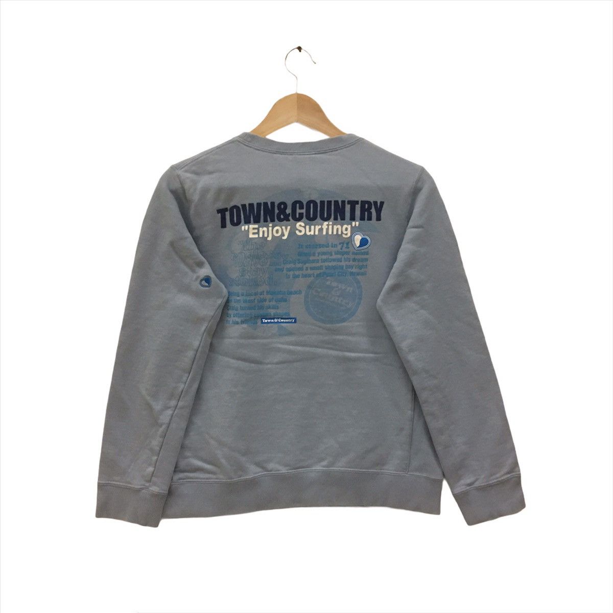 Vintage Vintage Town And County CrewNeck Sweatshirt Biglogo Size US S / EU 44-46 / 1 - 2 Thumbnail